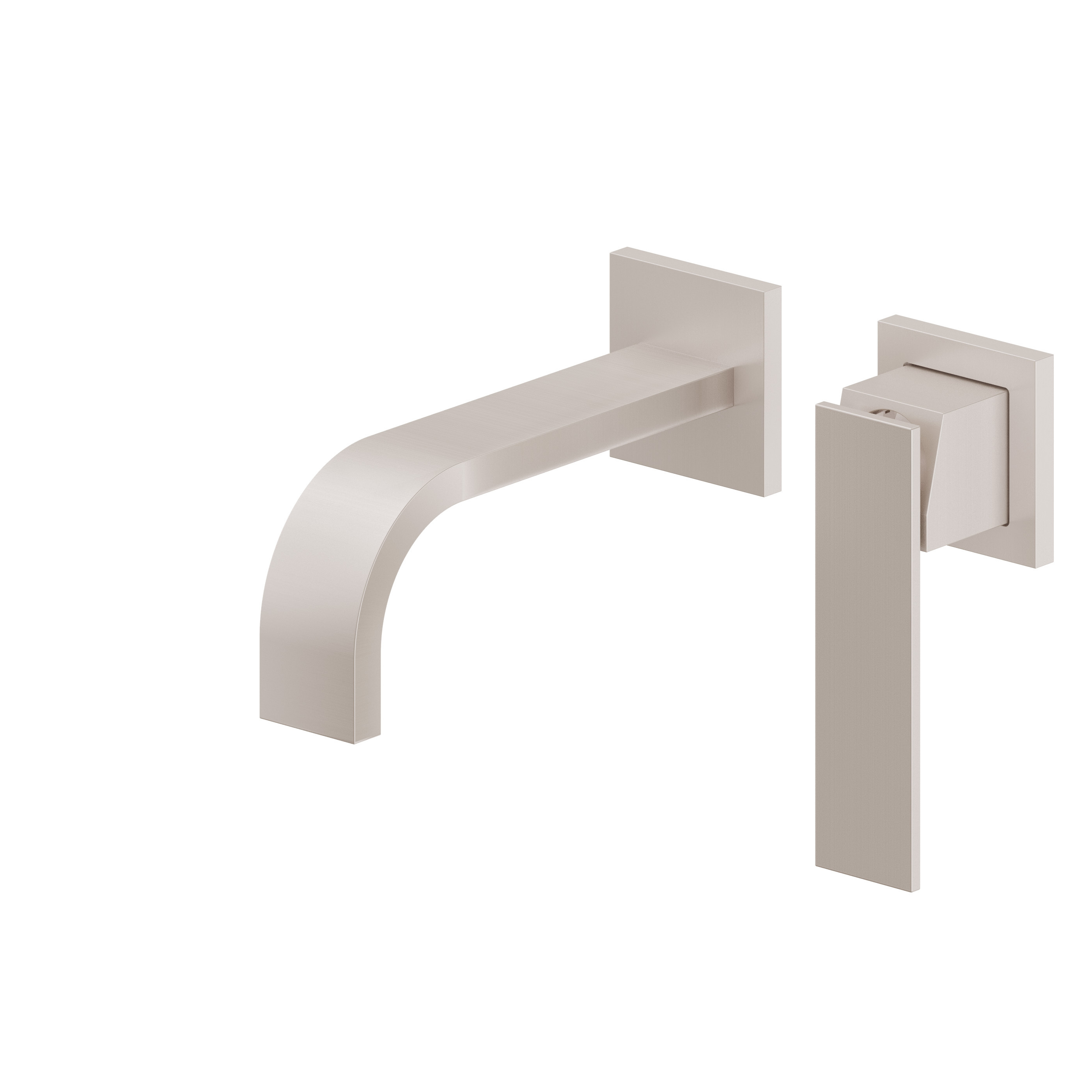 Terra Mar Single Handle Lavatory Wall Faucet Trim Only