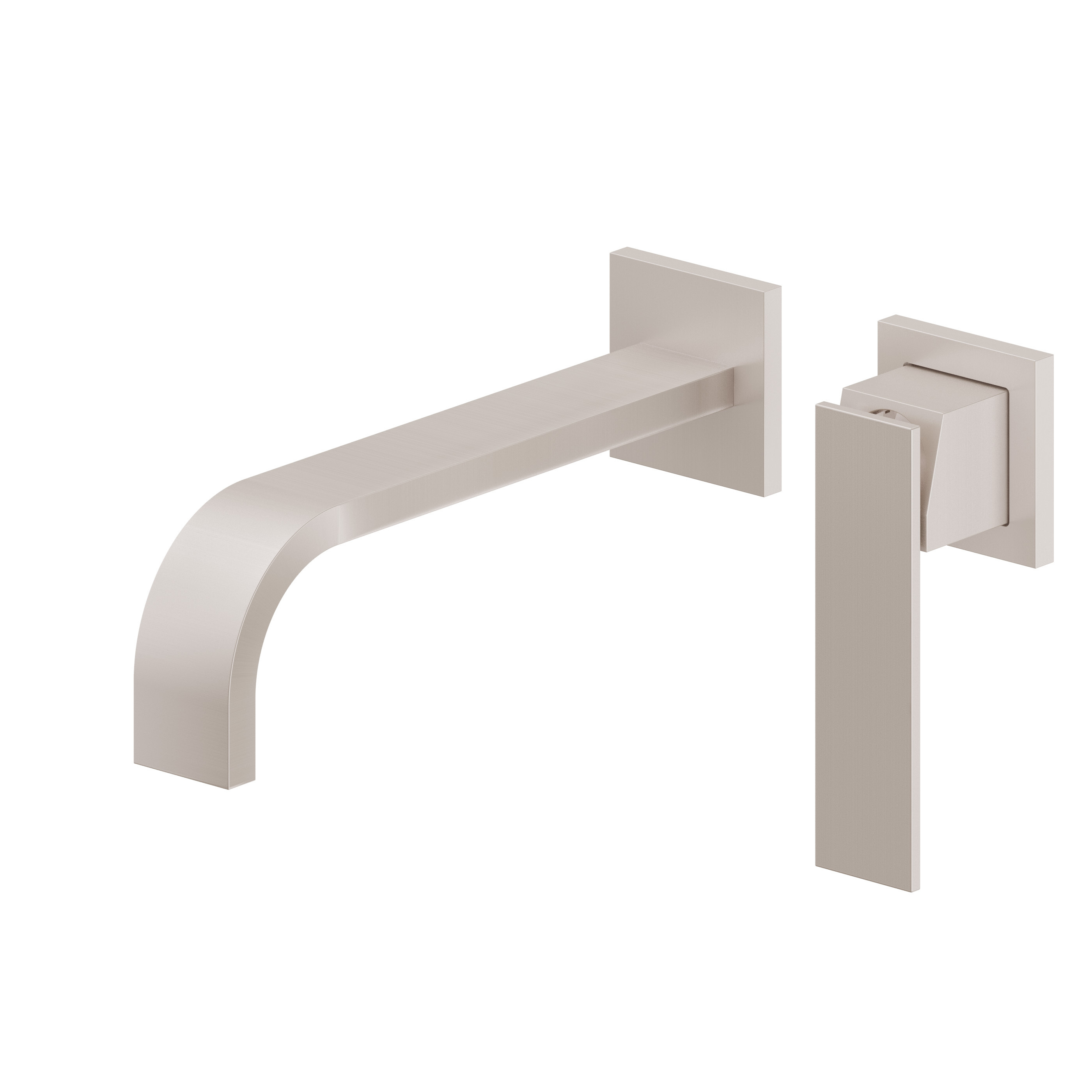Terra Mar Single Handle Lavatory Wall Faucet Trim Only
