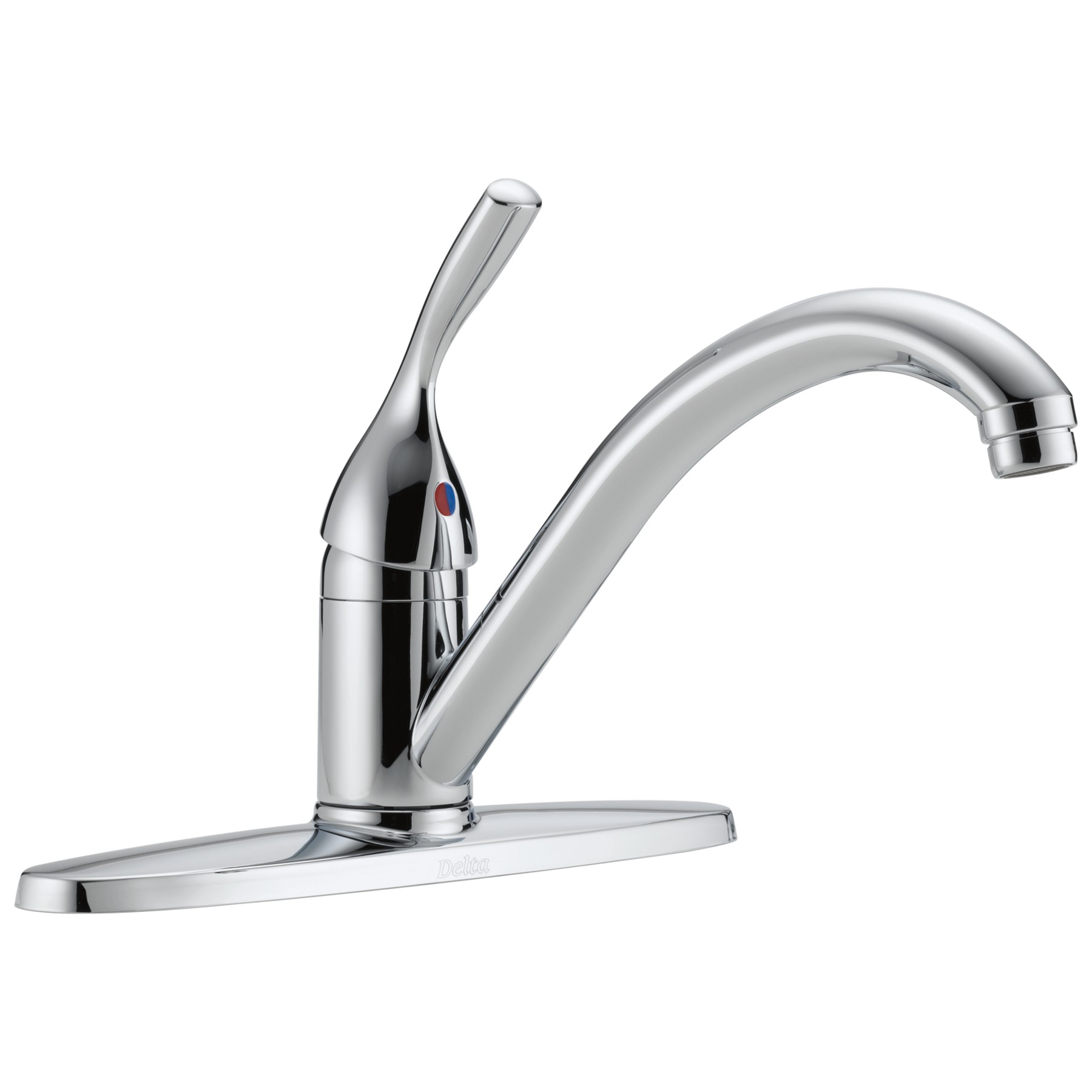 Single Handle Kitchen Faucet in Chrome