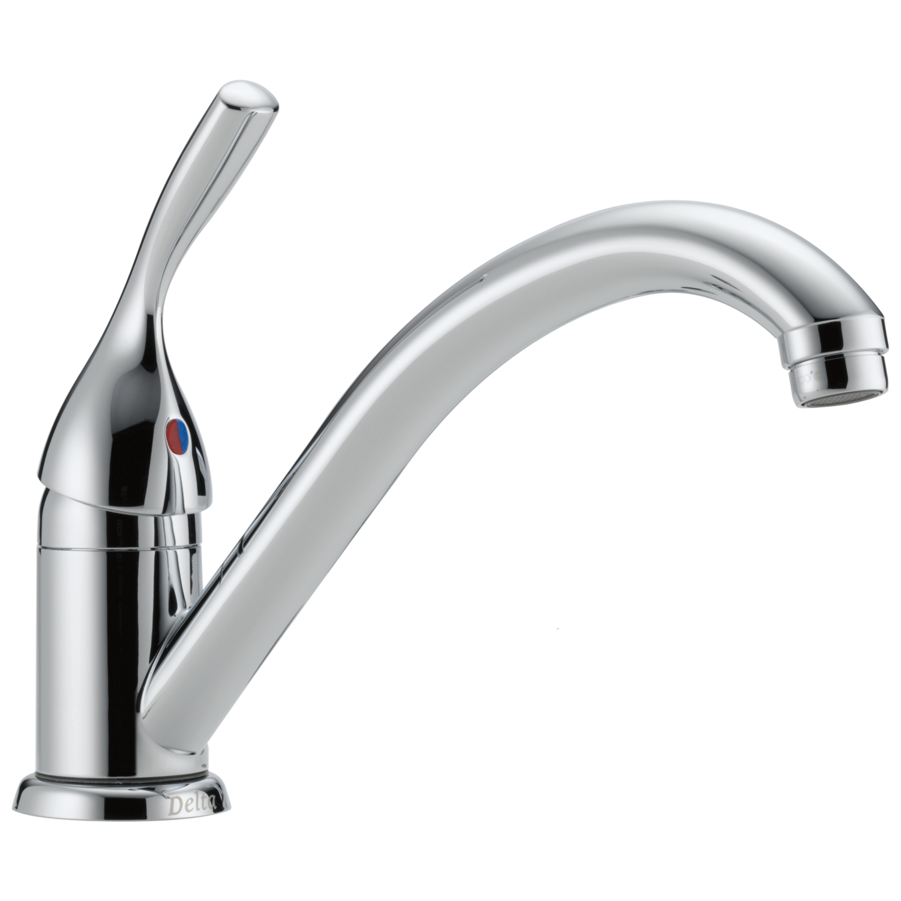 Single Handle Kitchen Faucet in Chrome