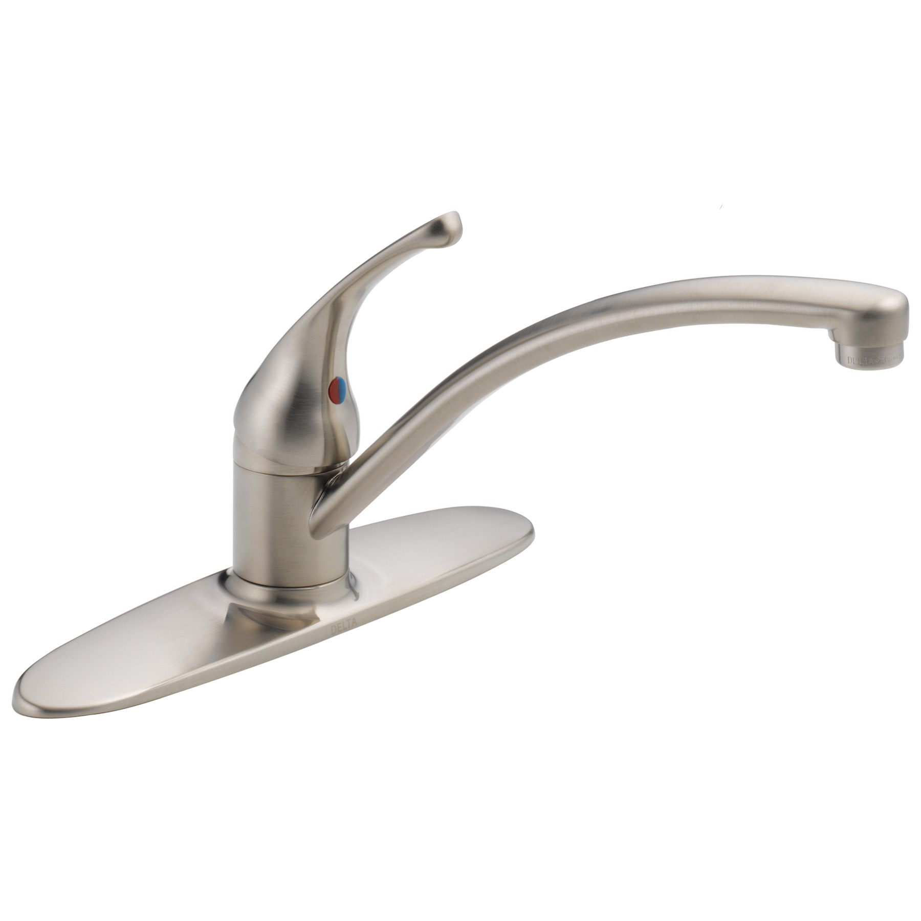 Single Handle Kitchen Faucet in Stainless