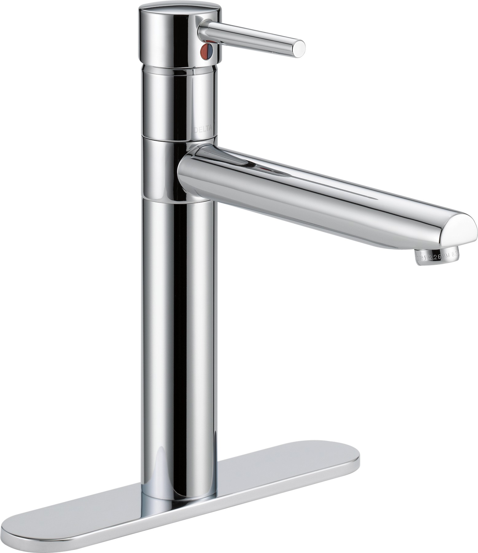 Single Handle Kitchen Faucet in Chrome 1158LF — thumbnail 2