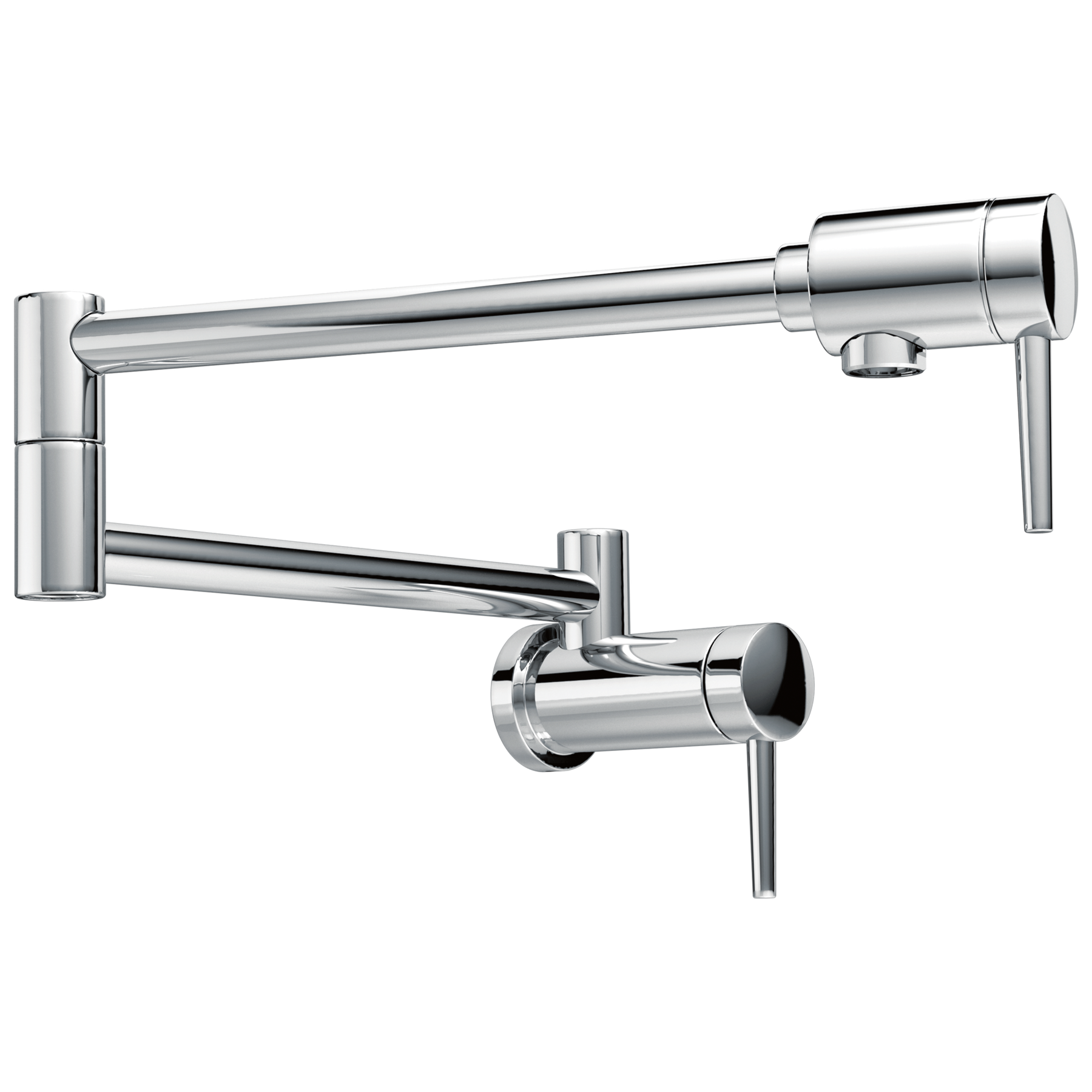 Contemporary Wall Mount Pot Filler in Chrome 1165LF — thumbnail 3