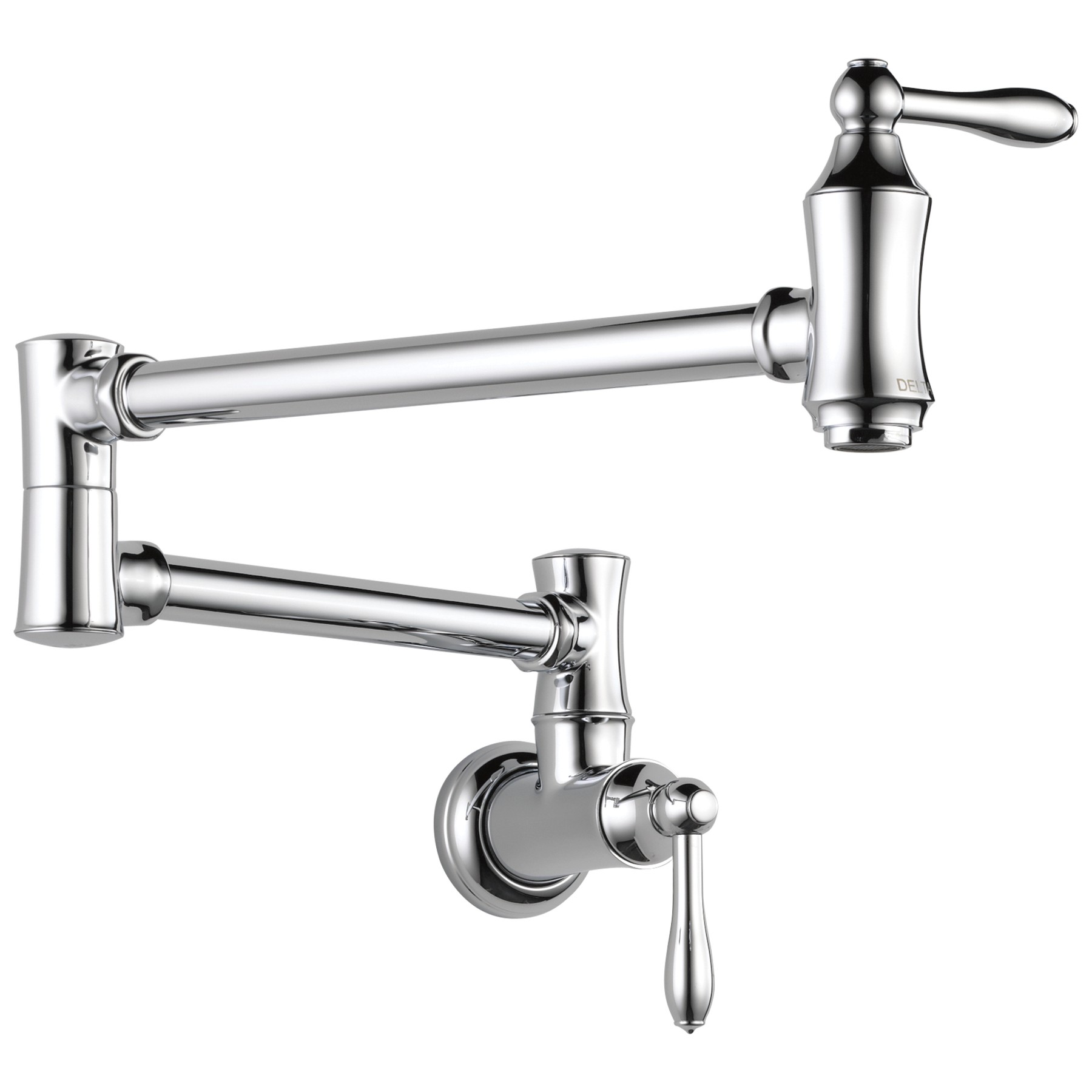 Traditional Wall Mount Pot Filler in Chrome 1177LF — image 1