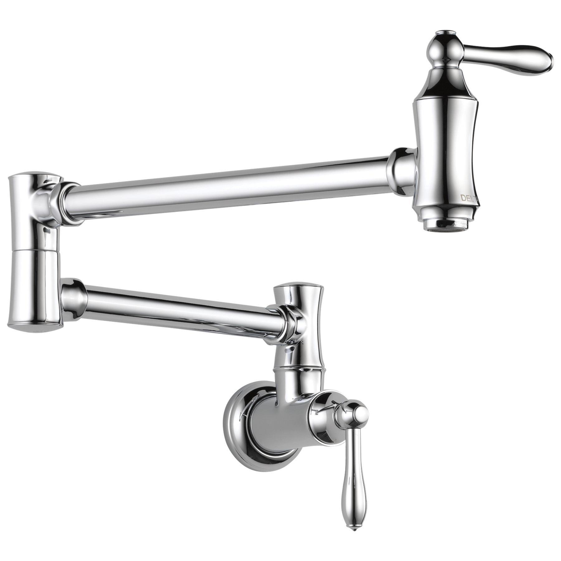 Traditional Wall Mount Pot Filler in Chrome 1177LF — image 1