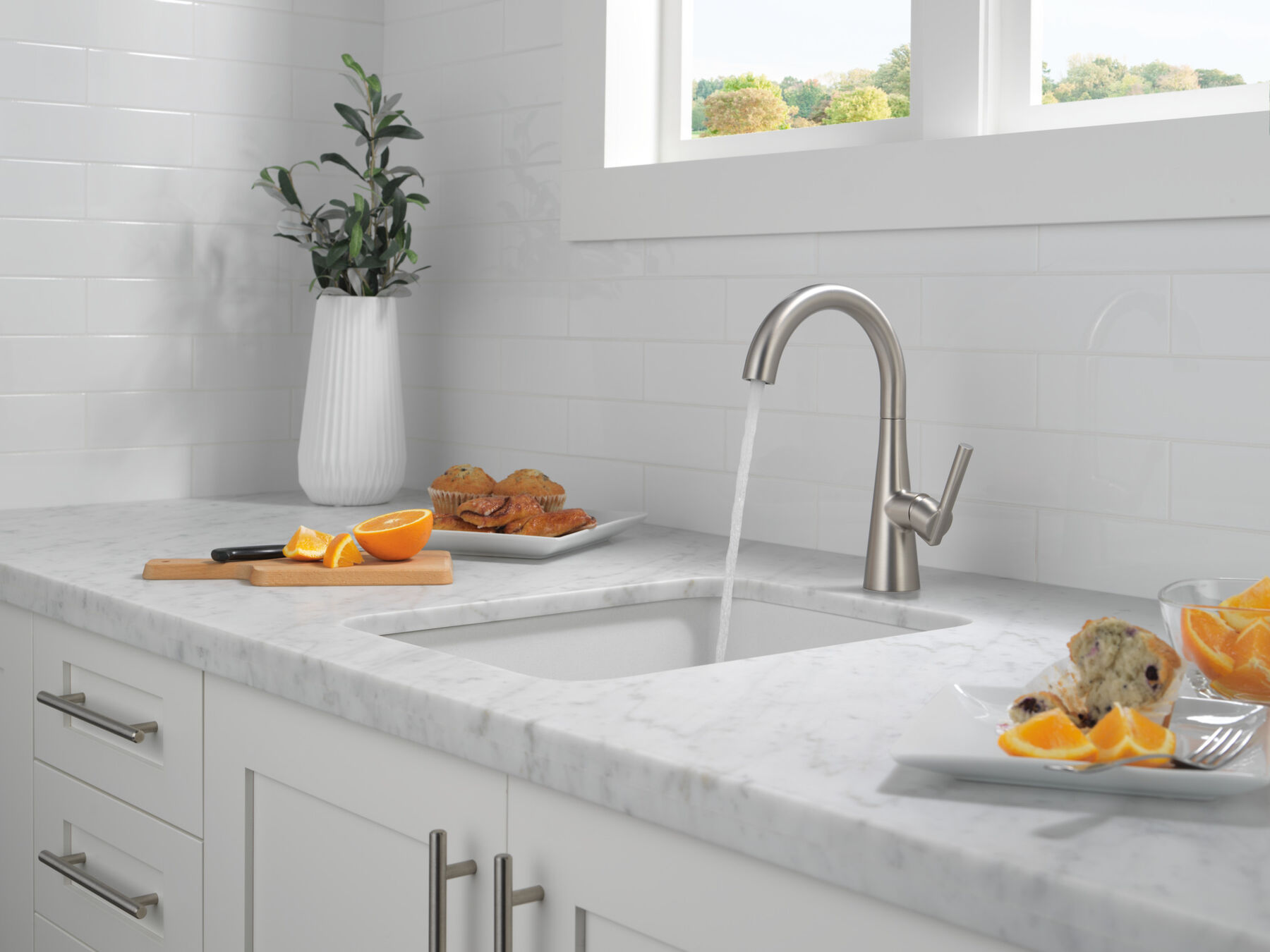 Single Handle Bar Prep Faucet in Spotshield Stainless — thumbnail 3