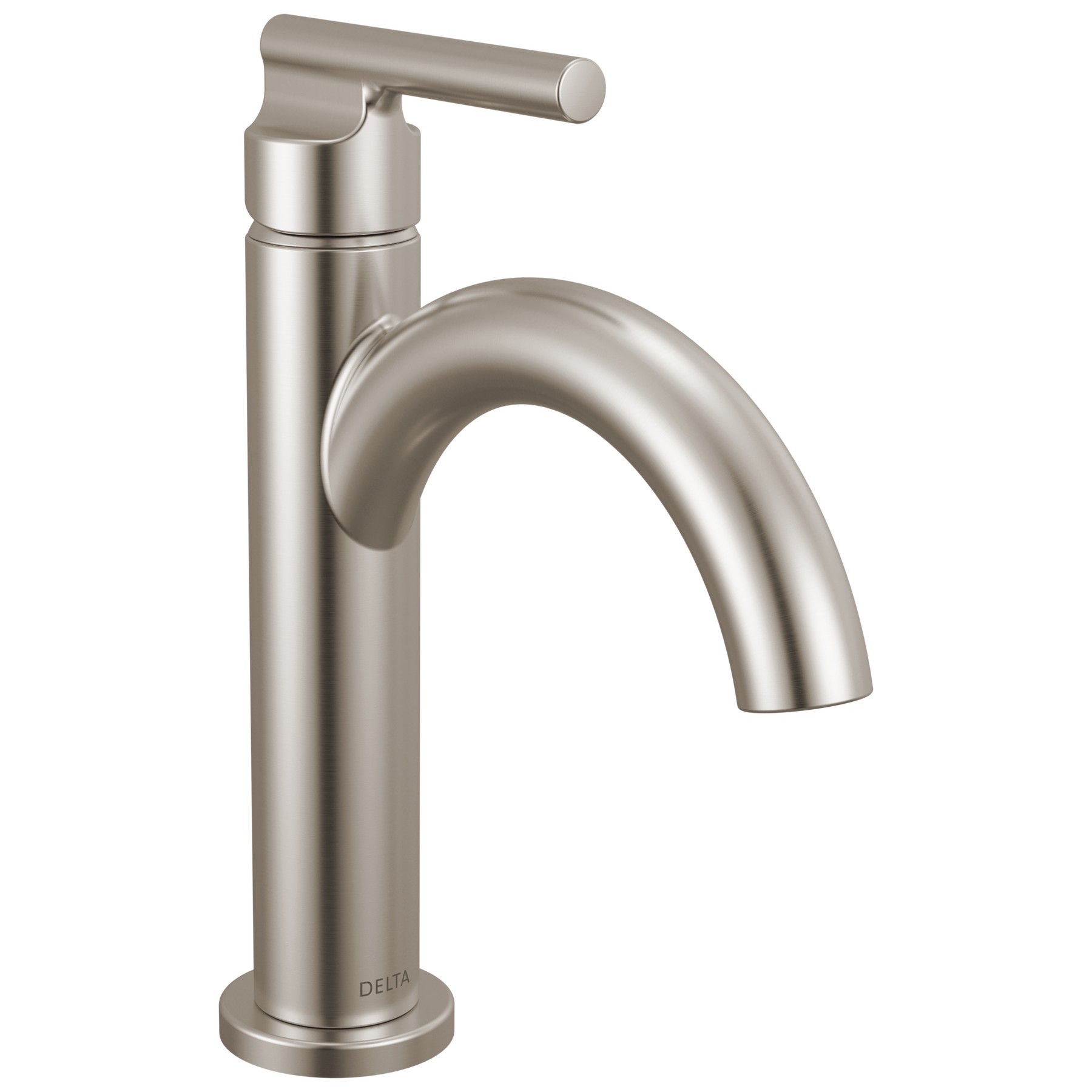 Single Handle Single-Hole Lavatory Faucet in Stainless