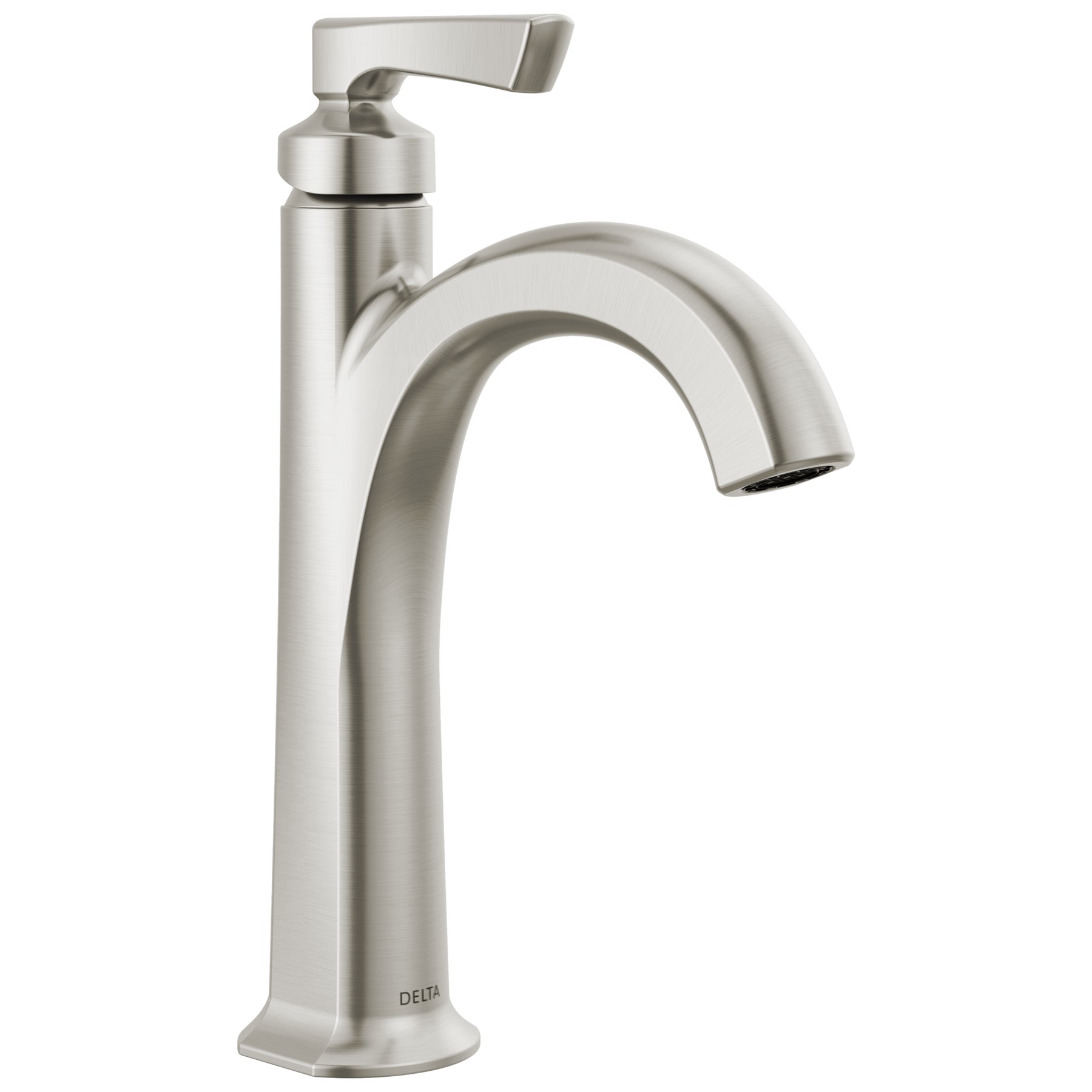 Single Handle Bathroom Faucet in Spotshield Brushed Nickel