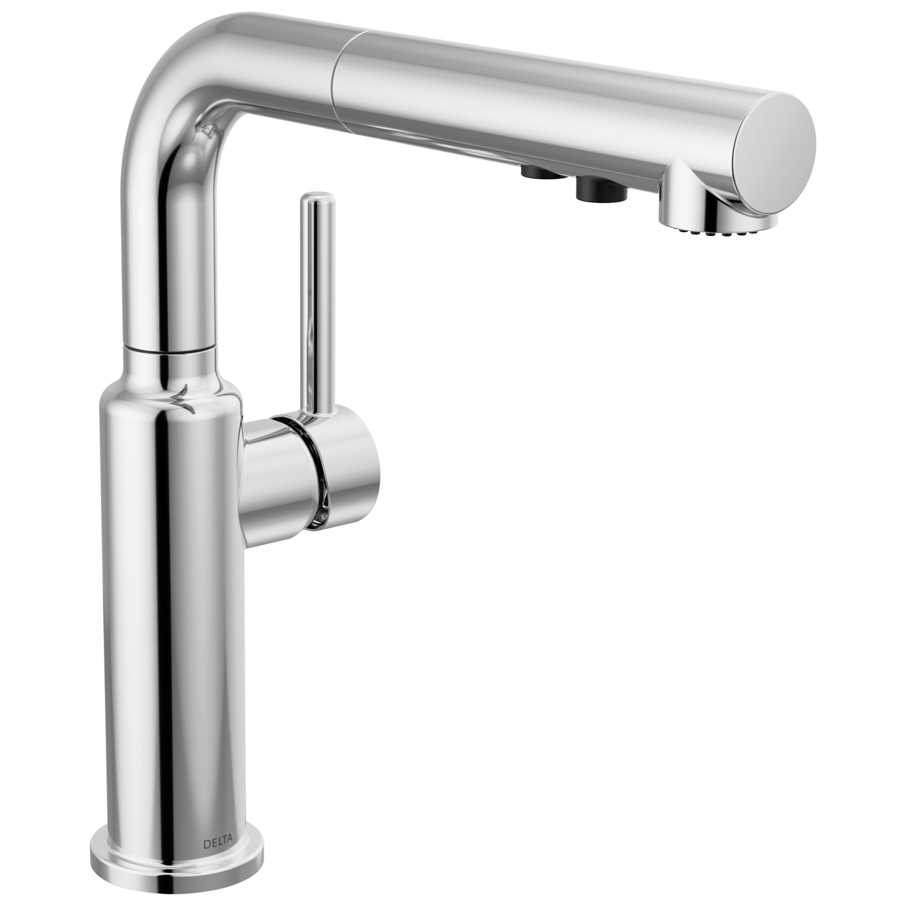 Single Handle Pull-Out Kitchen Faucet in Chrome