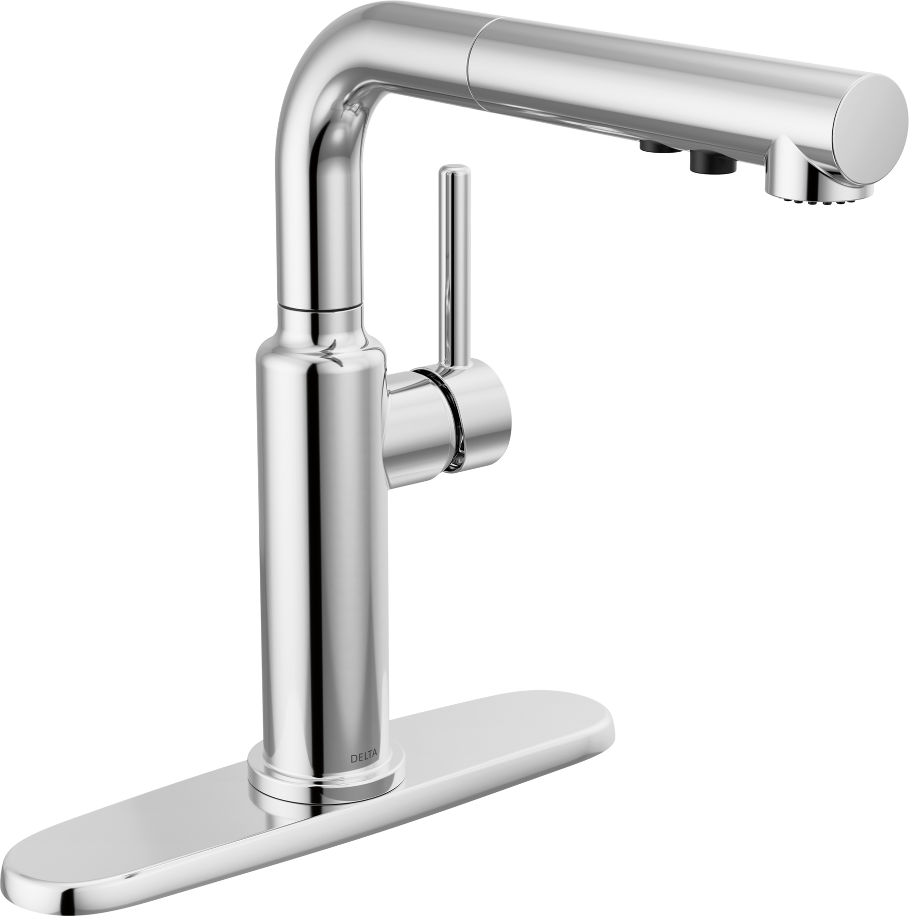 Single Handle Pull-Out Kitchen Faucet in Chrome — thumbnail 2
