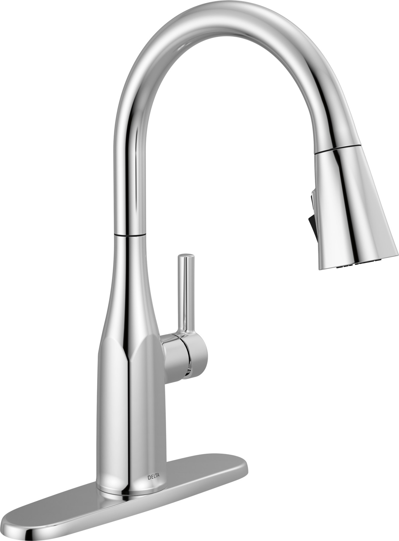 Single Handle Pull-Down Kitchen Faucet in Chrome 19728LF — thumbnail 2
