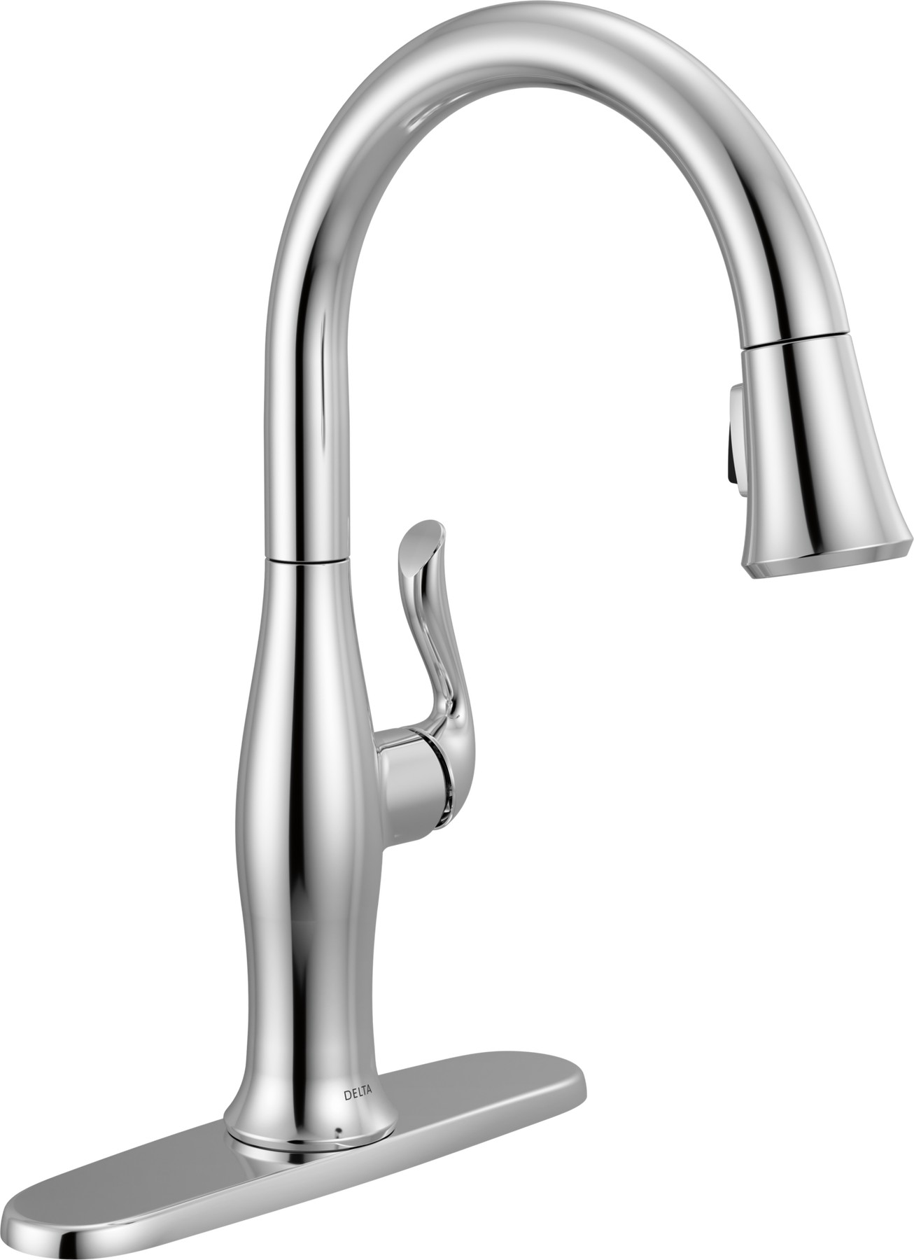 Single Handle Pull-Down Kitchen Faucet in Chrome 19729LF — thumbnail 2