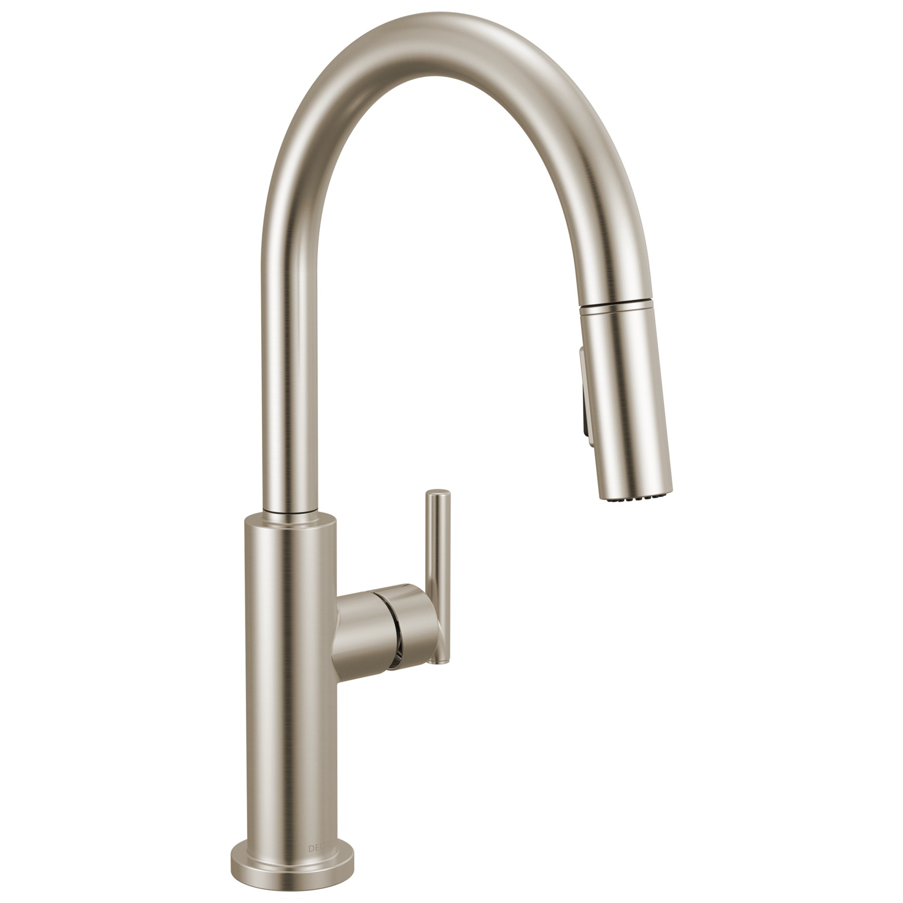 Single Handle Pull-Down Kitchen Faucet in Stainless