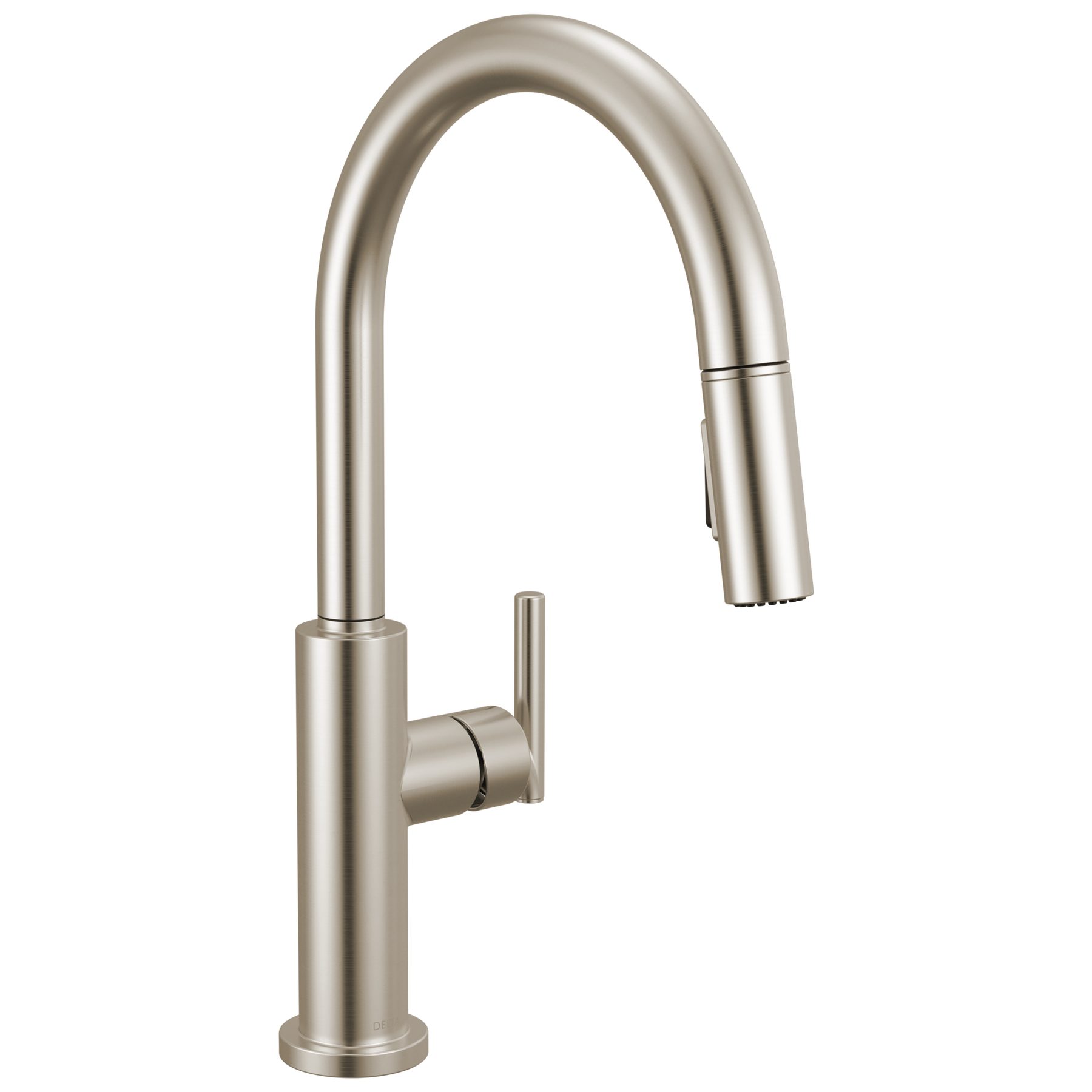 Single Handle Pull-Down Kitchen Faucet in Stainless — image 1