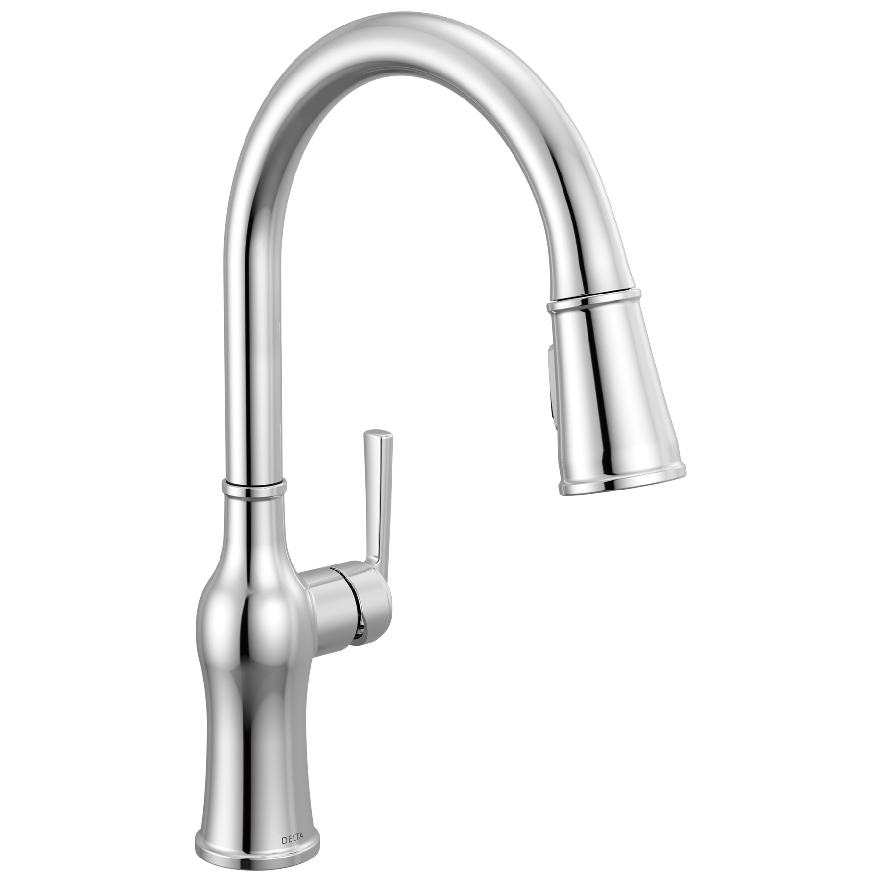 Single Handle Pull-Down Kitchen Faucet in Chrome 19733LF