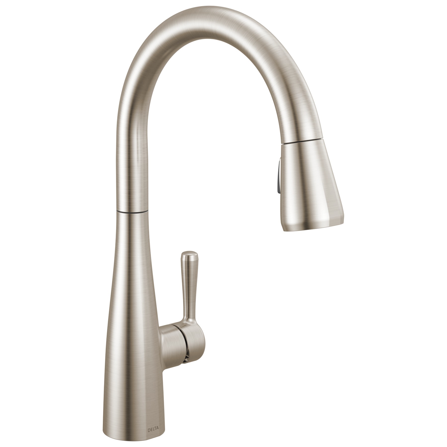 Single Handle Pull-Down Kitchen Faucet in Stainless