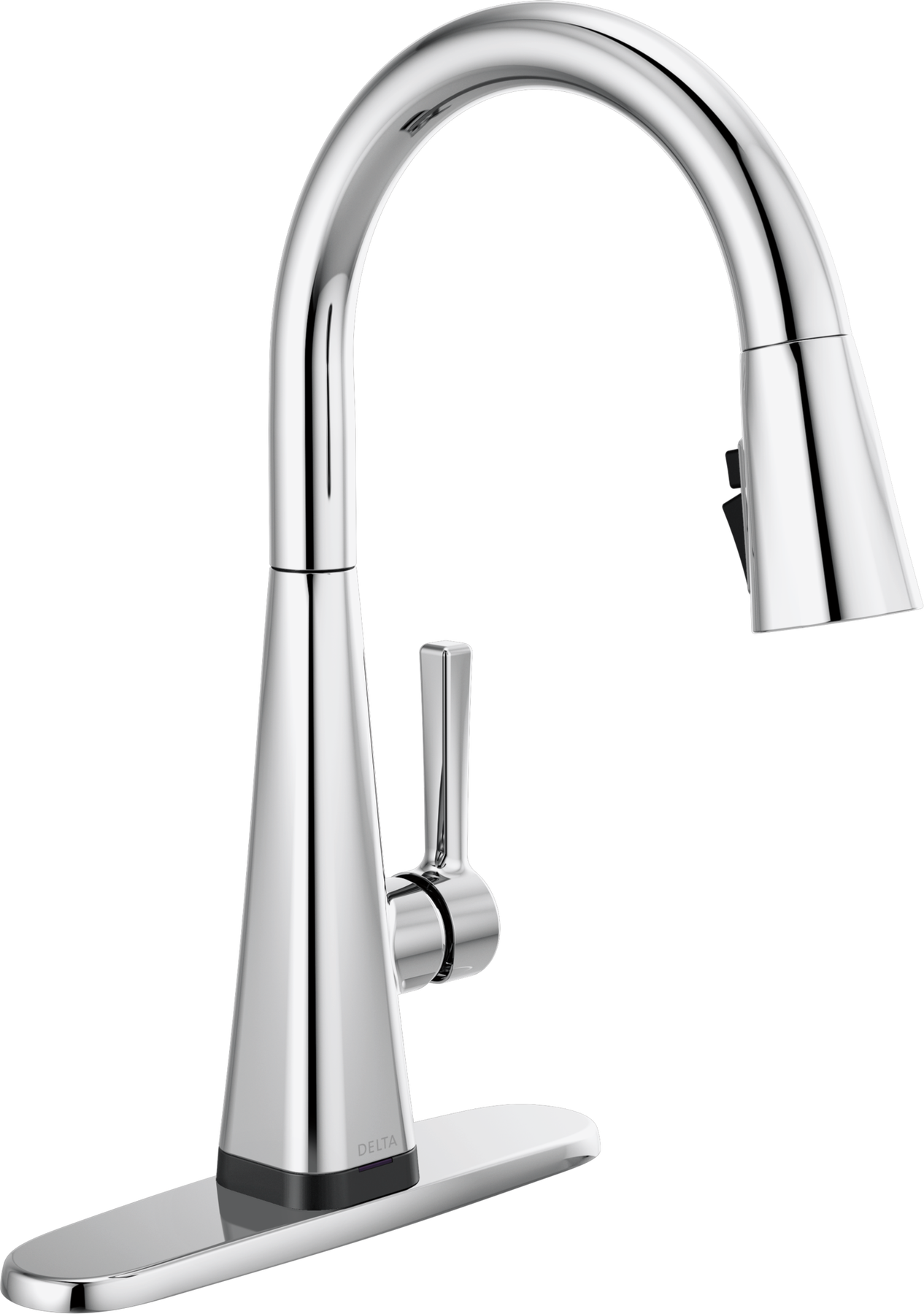Single-Handle Pull-Down Kitchen Faucet with Touch2O® Technology in Chrome — image 1
