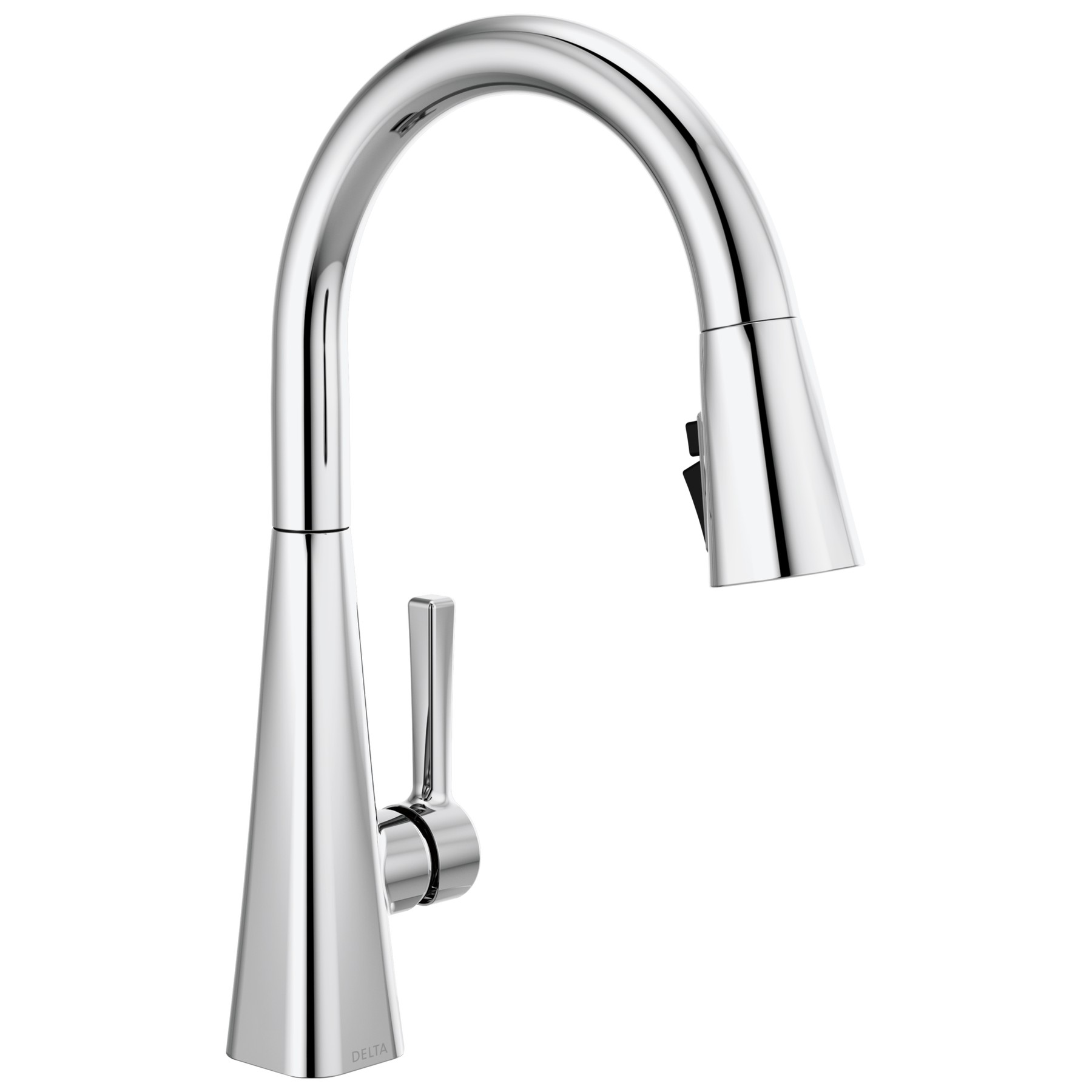 Single-Handle Pull-Down Kitchen Faucet in Chrome