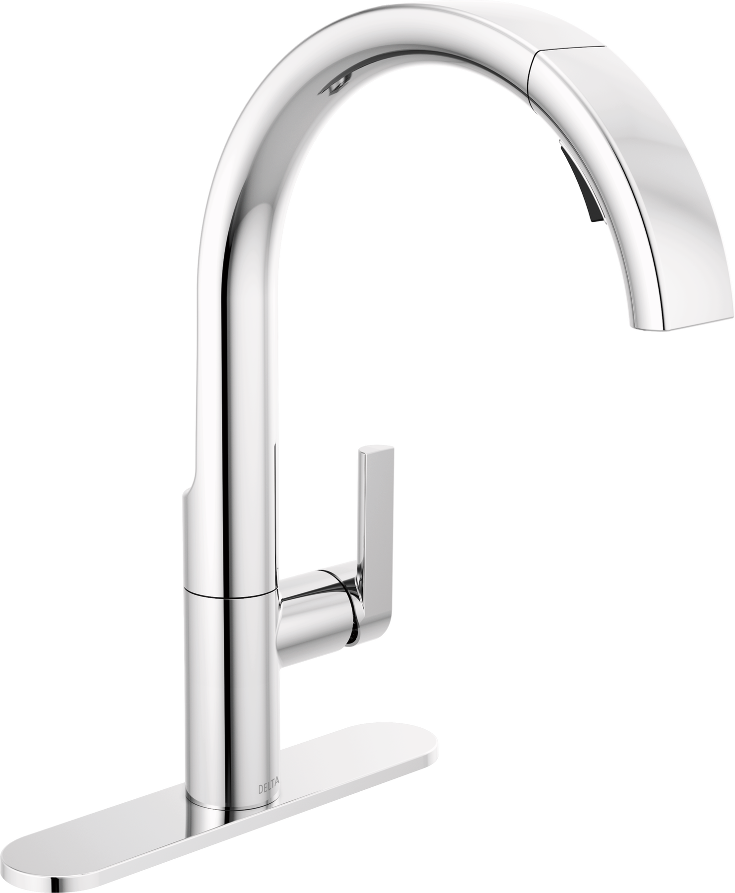 Single-Handle Pull-Down Kitchen Faucet in Chrome 19824LF — thumbnail 2
