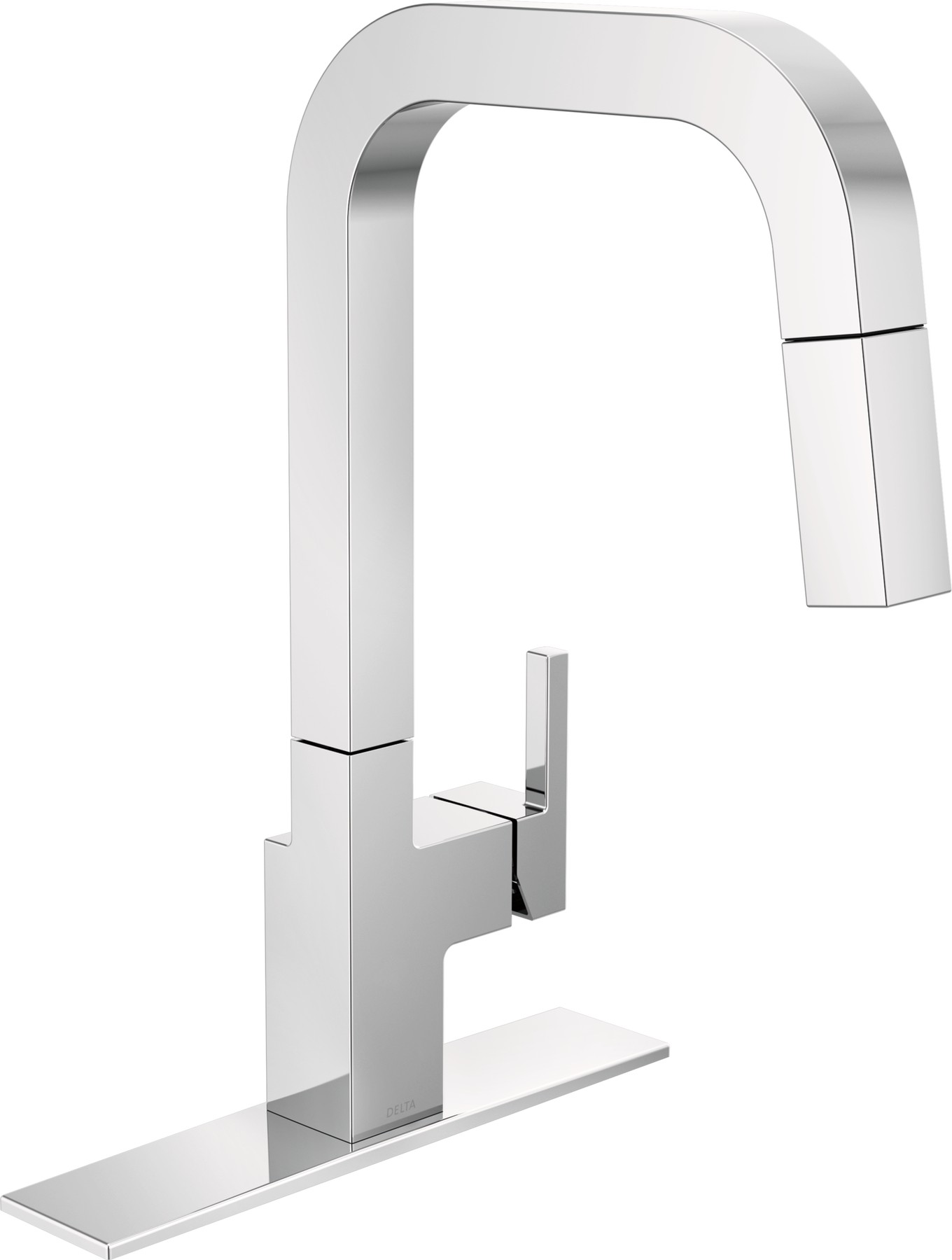 Single-Handle Pull-Down Kitchen Faucet in Chrome 19825LF — thumbnail 2