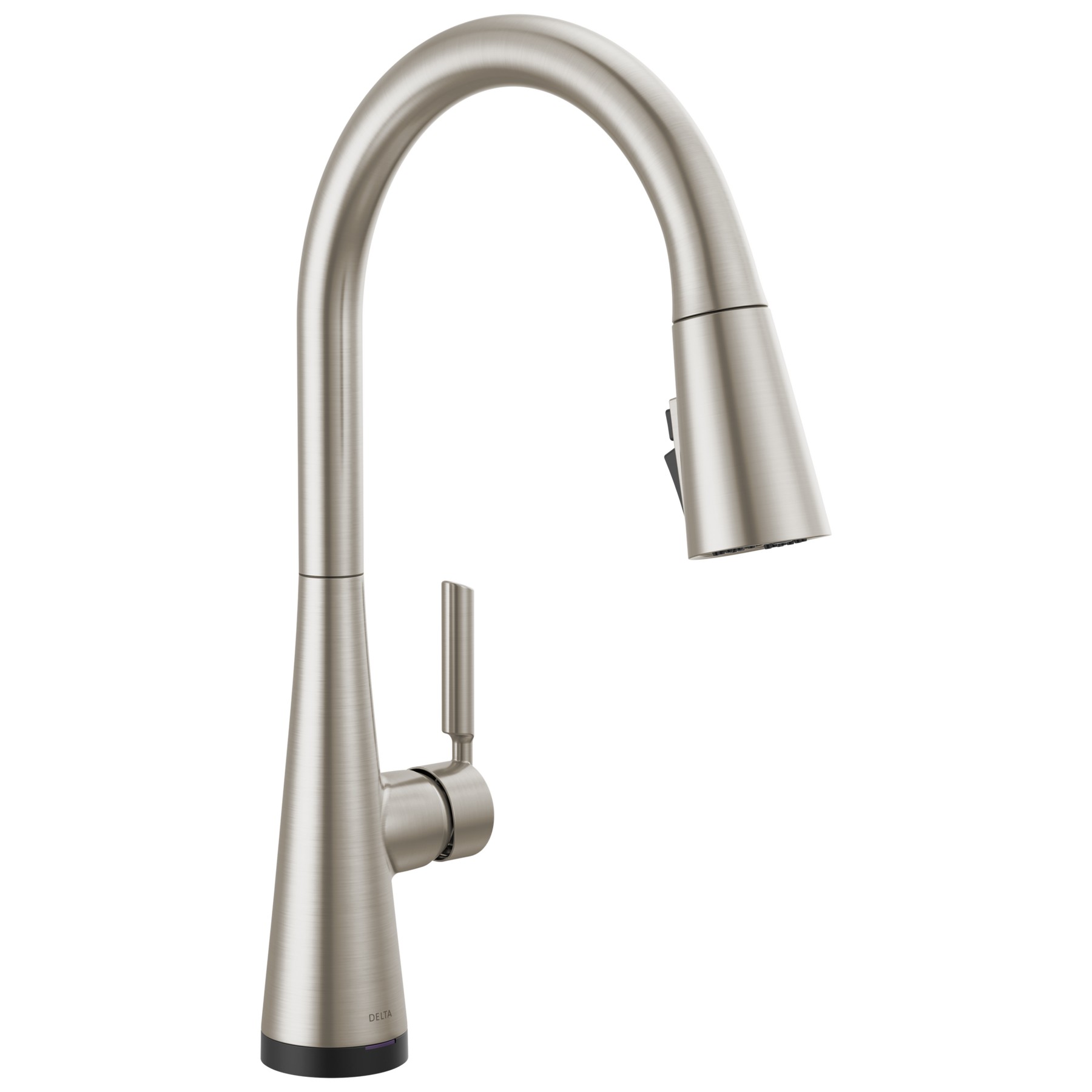 Single Handle Pull-Down Kitchen Faucet with Touch2O® and ShieldSpray® Technologies in Stainless
