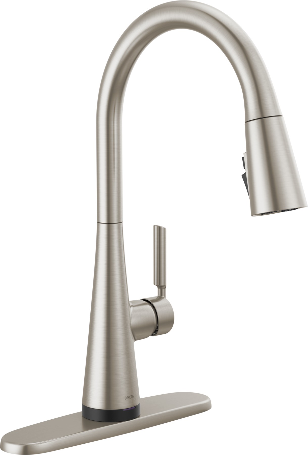 Single Handle Pull-Down Kitchen Faucet with Touch2O® and ShieldSpray® Technologies in Stainless — thumbnail 2
