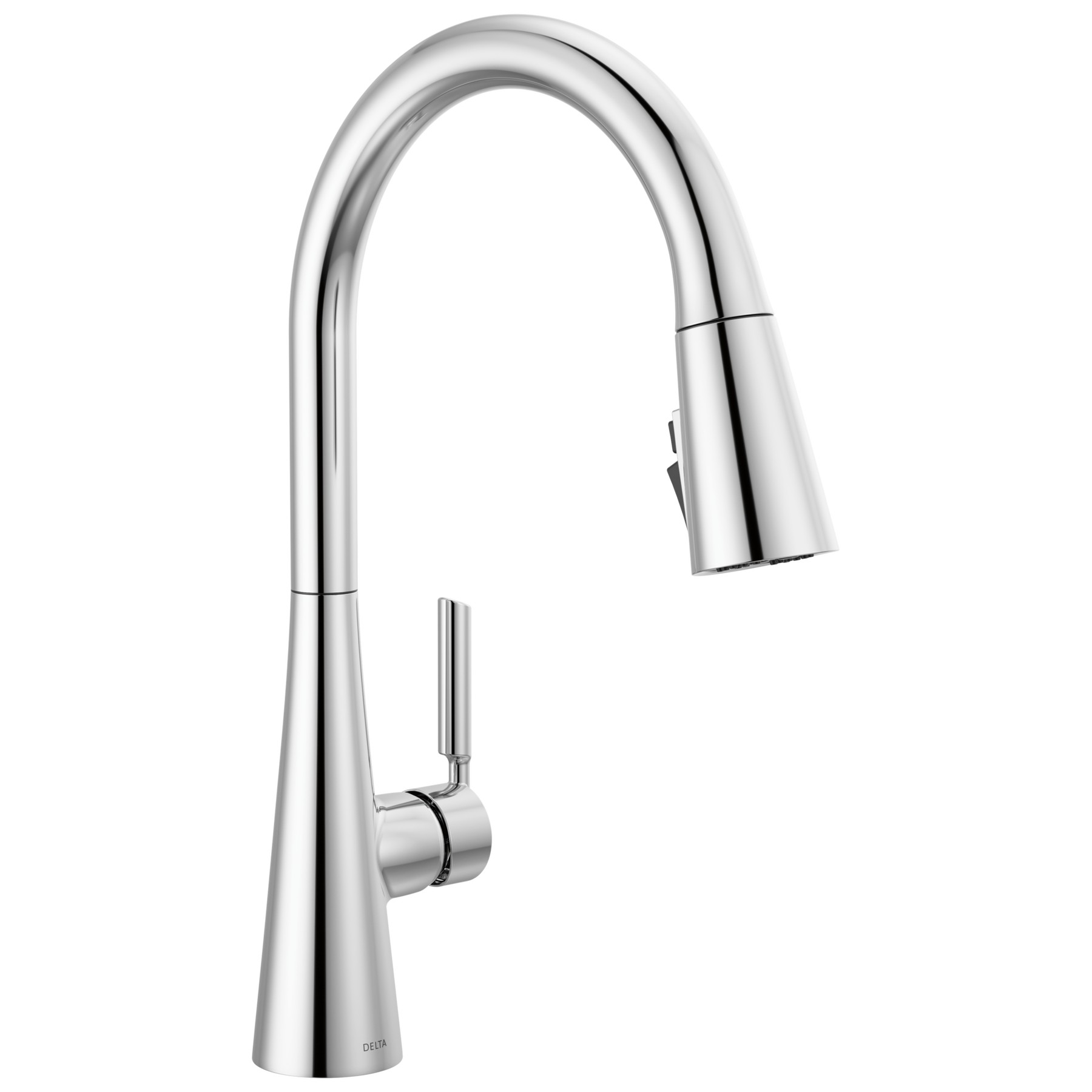 Single Handle Kitchen Pull-Down Faucet in Chrome