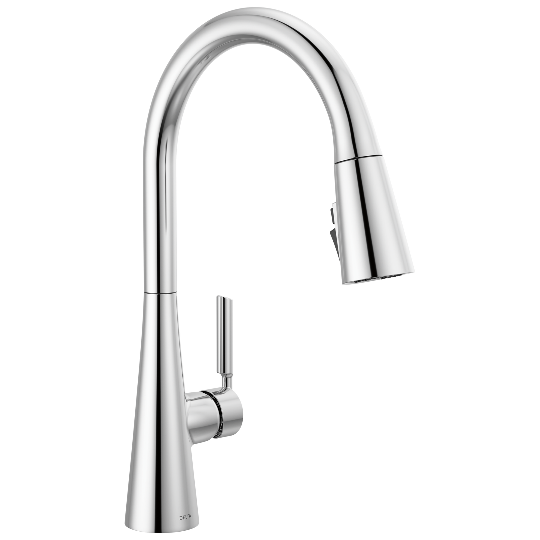 Single Handle Kitchen Pull-Down Faucet in Chrome — image 1