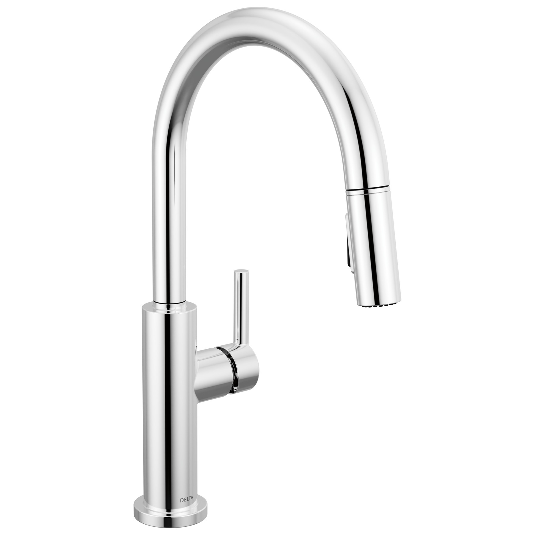Single Handle Pull-Down Kitchen Faucet in Chrome 19867LF