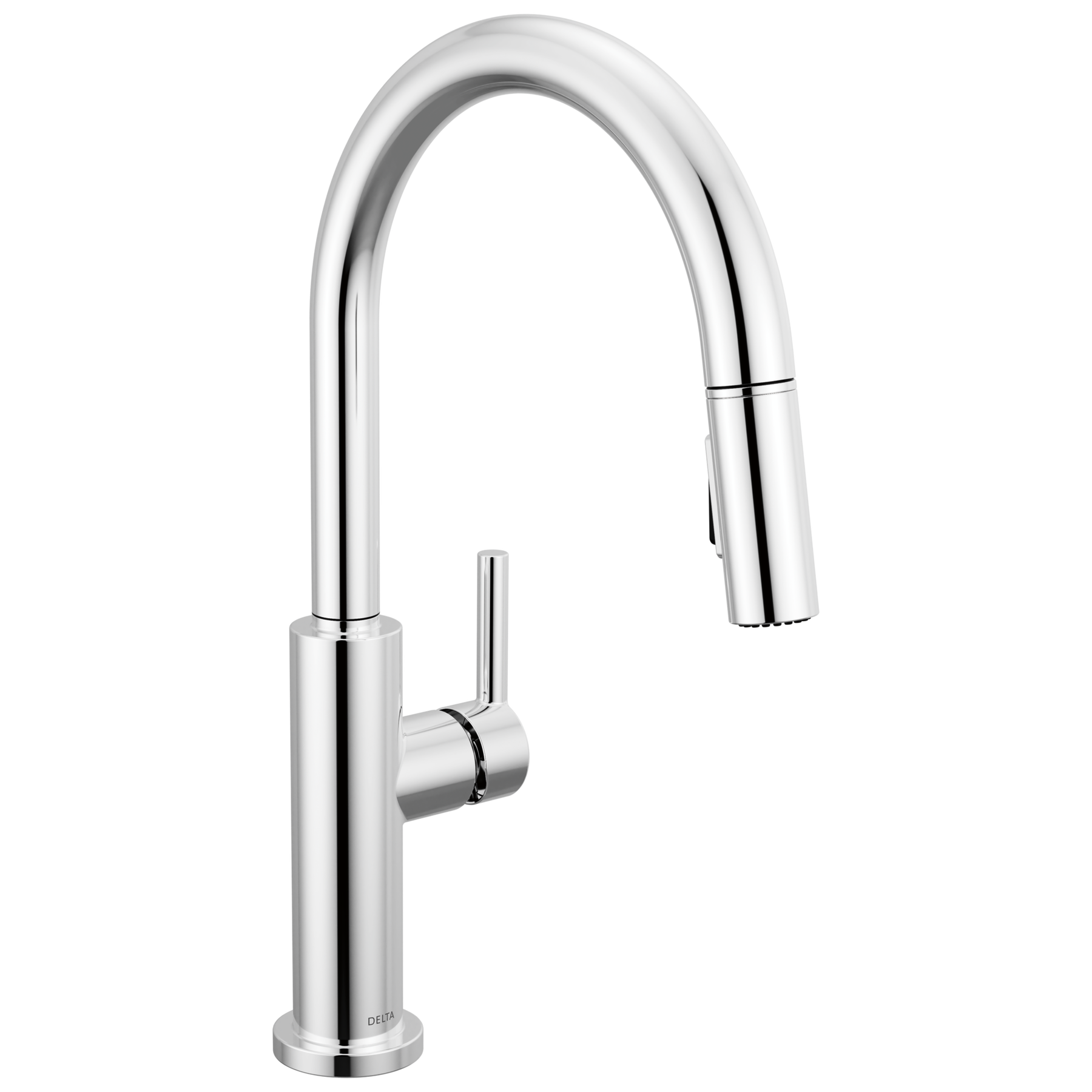 Single Handle Pull-Down Kitchen Faucet in Chrome 19867LF — image 1