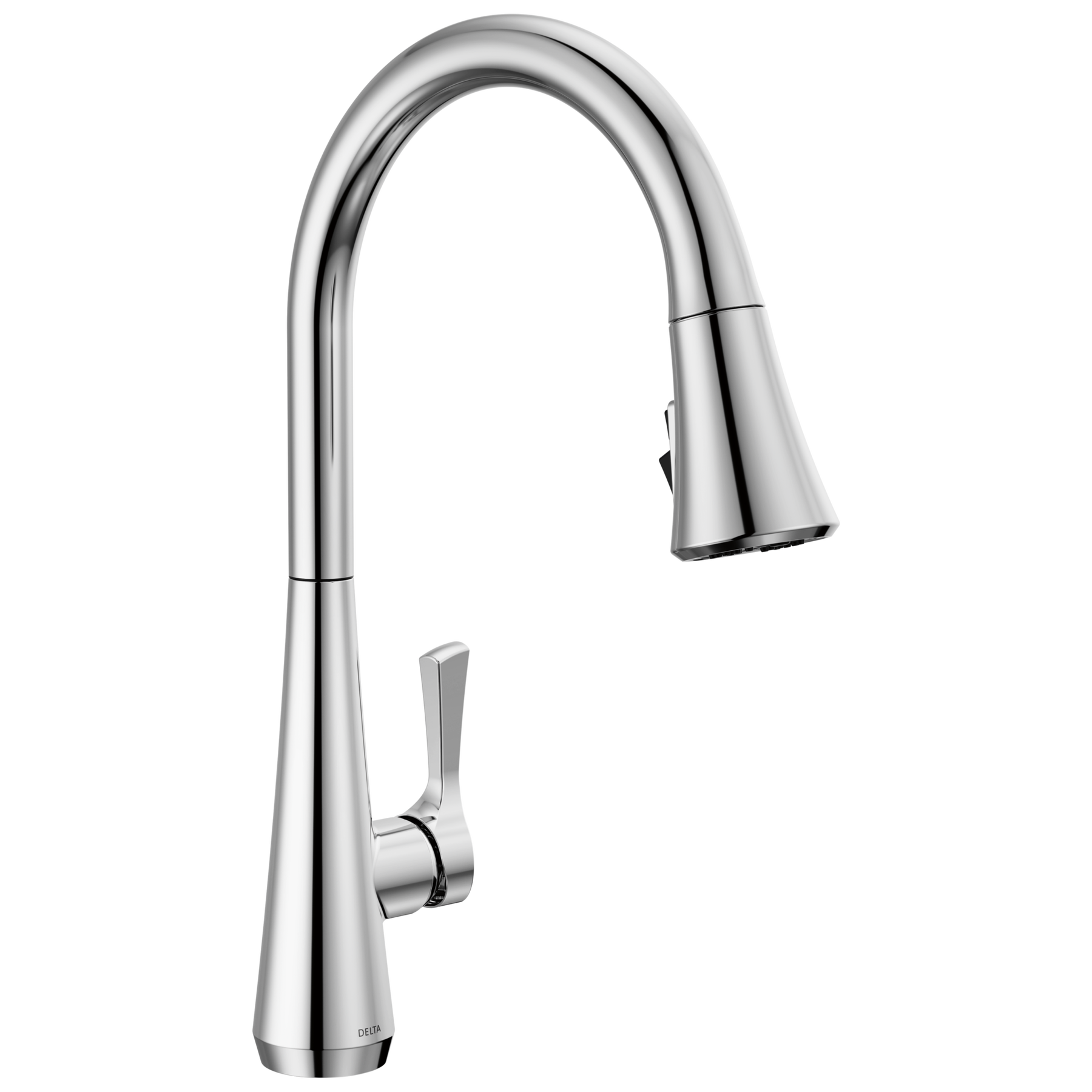 Single Handle Pull-Down Kitchen Faucet with ShieldSpray Technology in Chrome — thumbnail 2