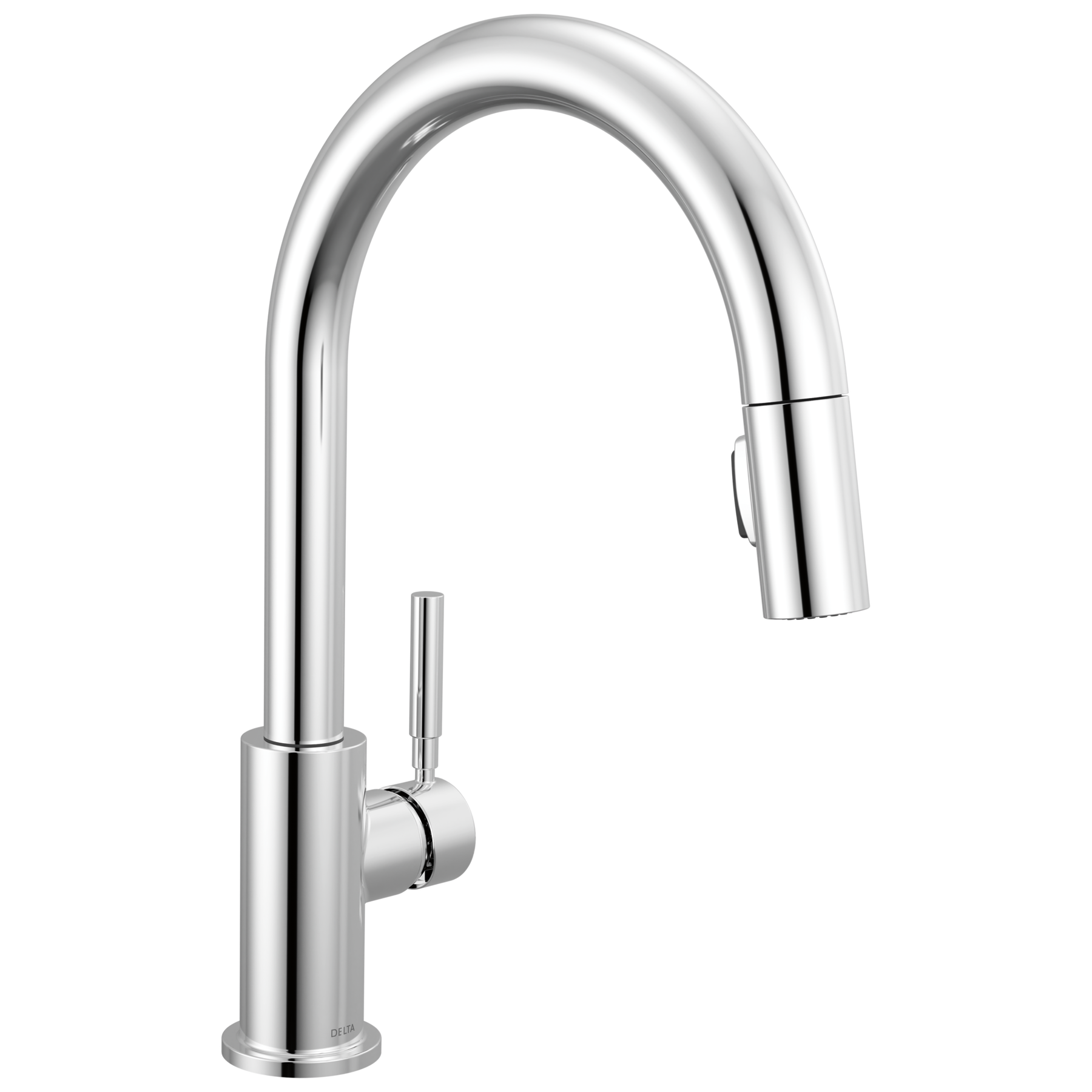 Single Handle Pull-Down Kitchen Faucet  in Chrome — image 1