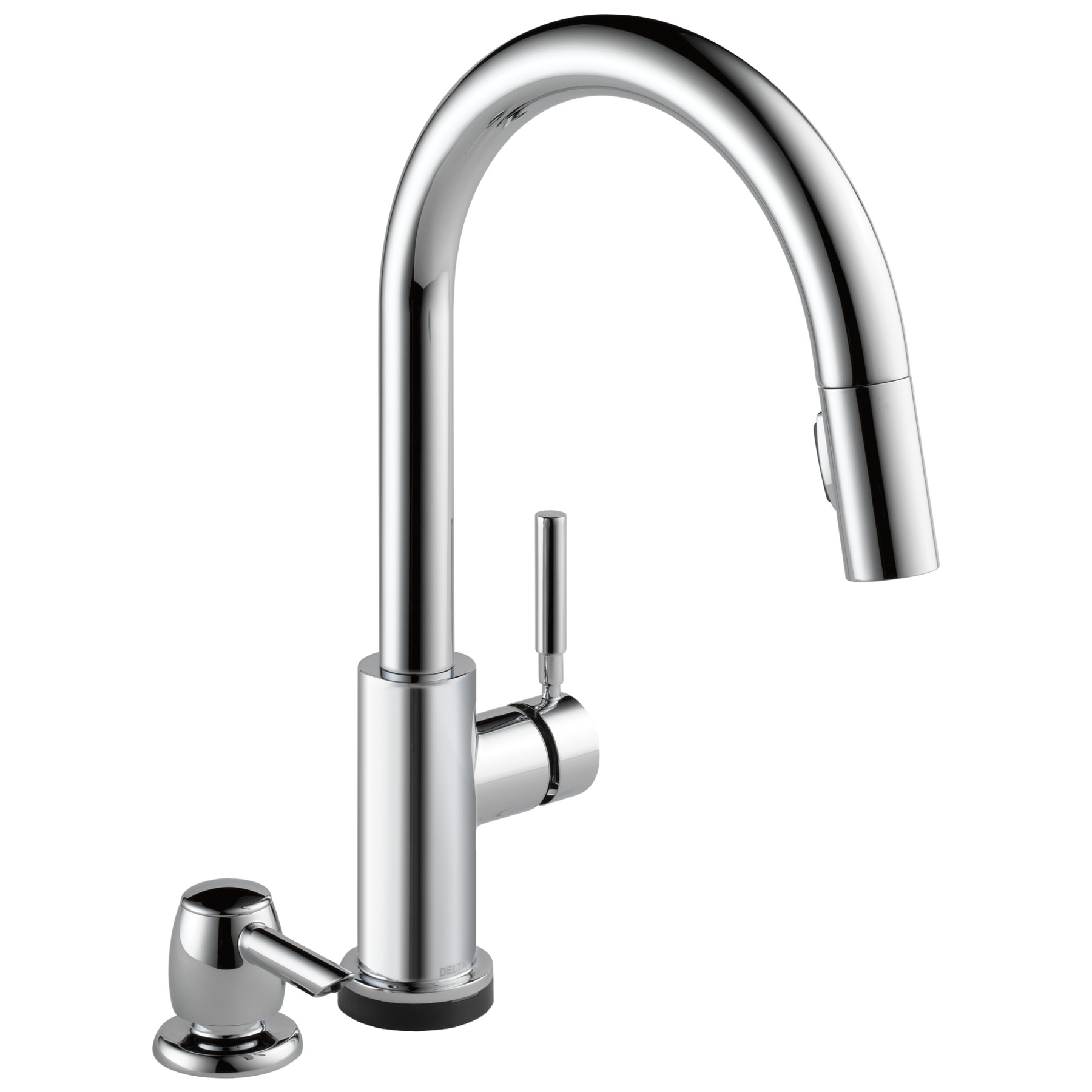 Single Handle Pull-Down Touch2O® Technology Kitchen Faucet with Touchless Technology in Chrome