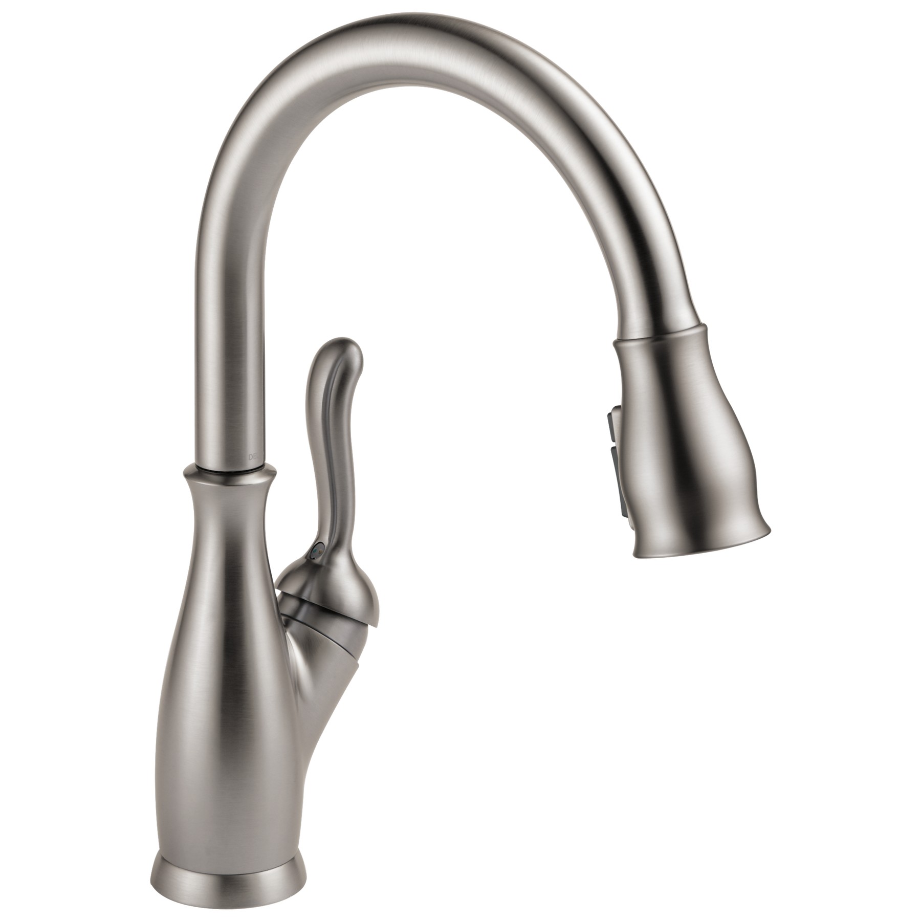 Single Handle Pull-Down Kitchen Faucet with ShieldSpray Technology in Stainless