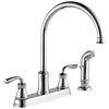 Two Handle Kitchen Faucet with Spray in Chrome 21716LF — image 1
