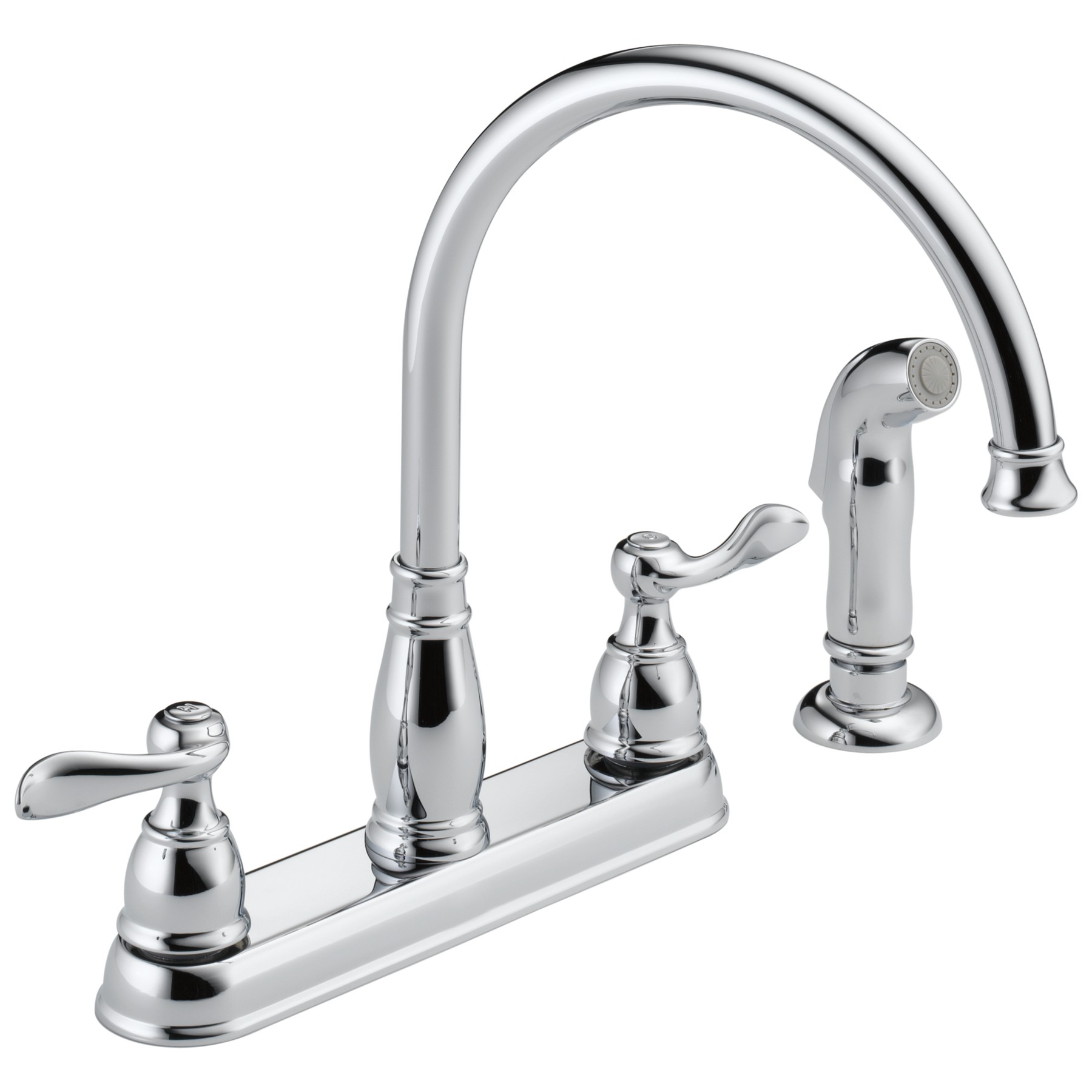 Two Handle Kitchen Faucet in Chrome 21996LF