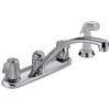 Two Handle Kitchen Faucet with Spray in Chrome 2400LF — thumbnail 2