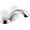 Two Handle Centerset Bathroom Faucet in Chrome 2502LF — thumbnail 3