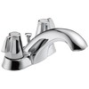 Two Handle Centerset Bathroom Faucet in Chrome — thumbnail 2