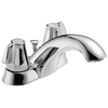 Two Handle Centerset Bathroom Faucet in Chrome — thumbnail 2
