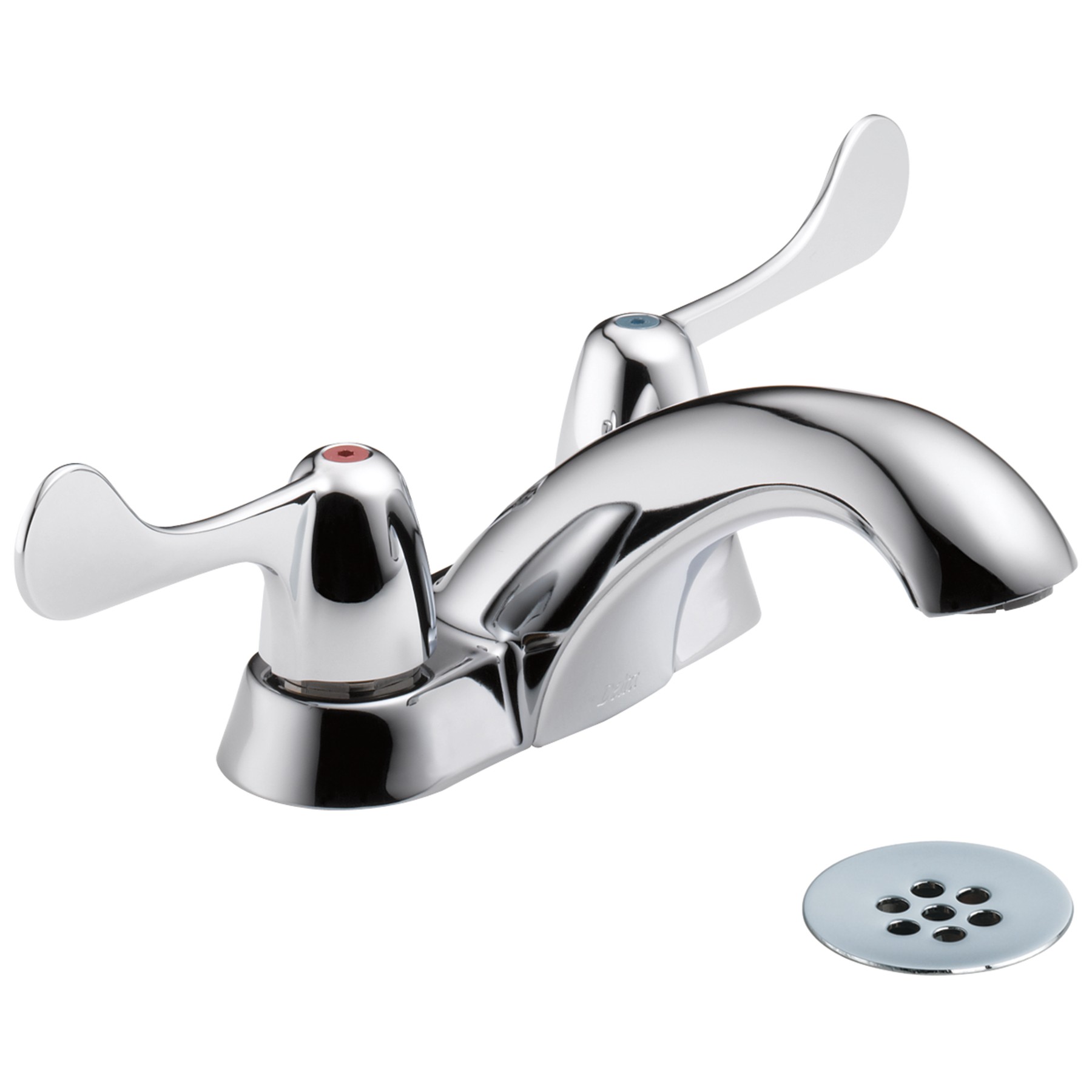 Two Handle Centerset Lavatory Faucet in Chrome
