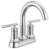 Two Handle Tract-Pack Centerset Bathroom Faucet in Chrome — thumbnail 3