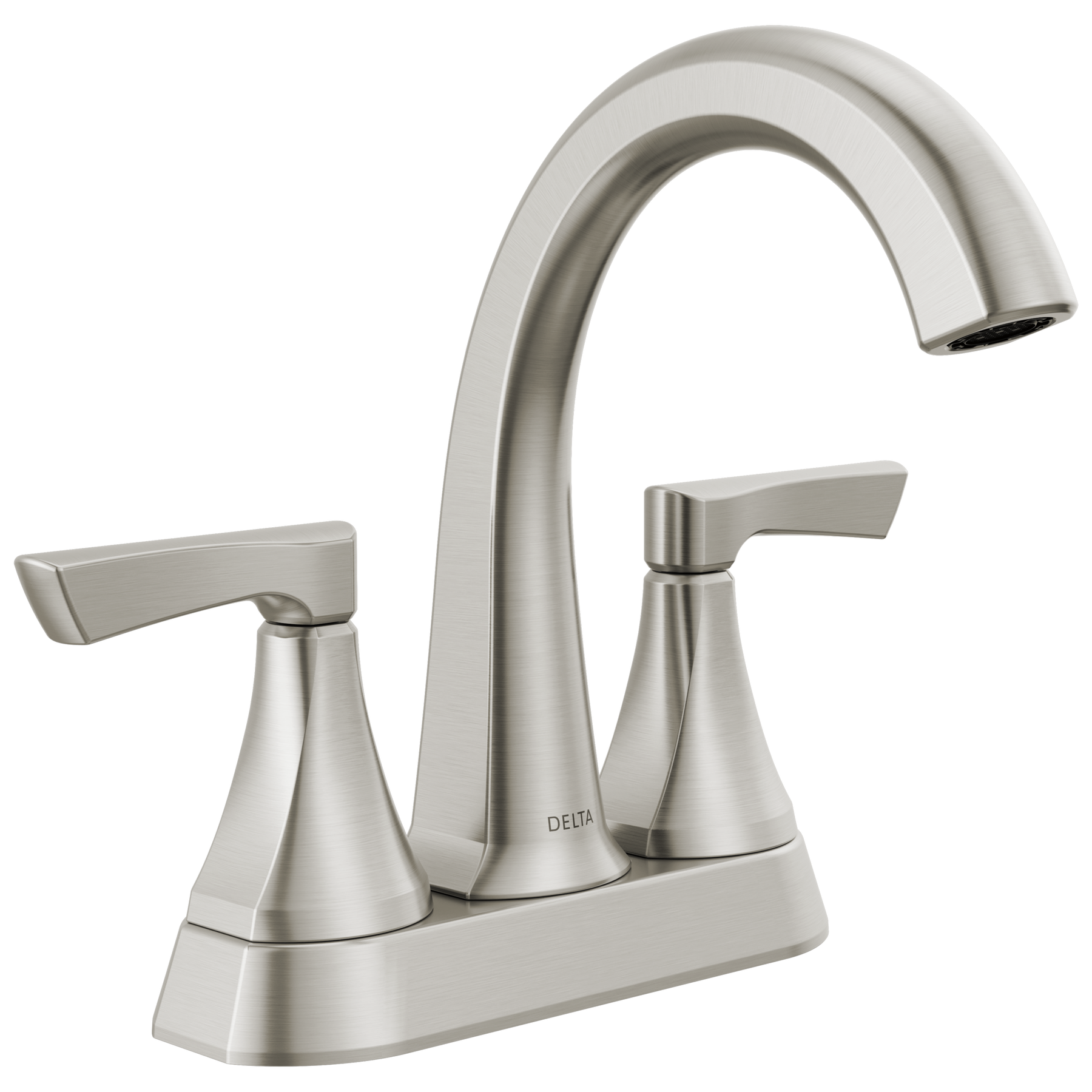 Two Handle Centerset Bathroom Faucet in Spotshield Brushed Nickel — image 1