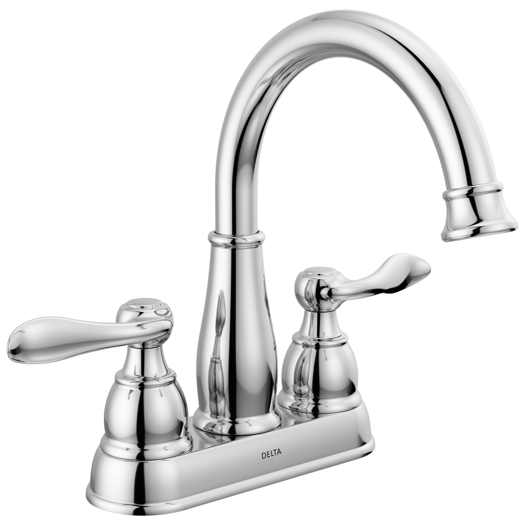 Two Handle Centerset Bathroom Faucet in Chrome 25896LF