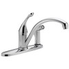 Single Handle Kitchen Faucet with Integral Spray in Chrome — thumbnail 3