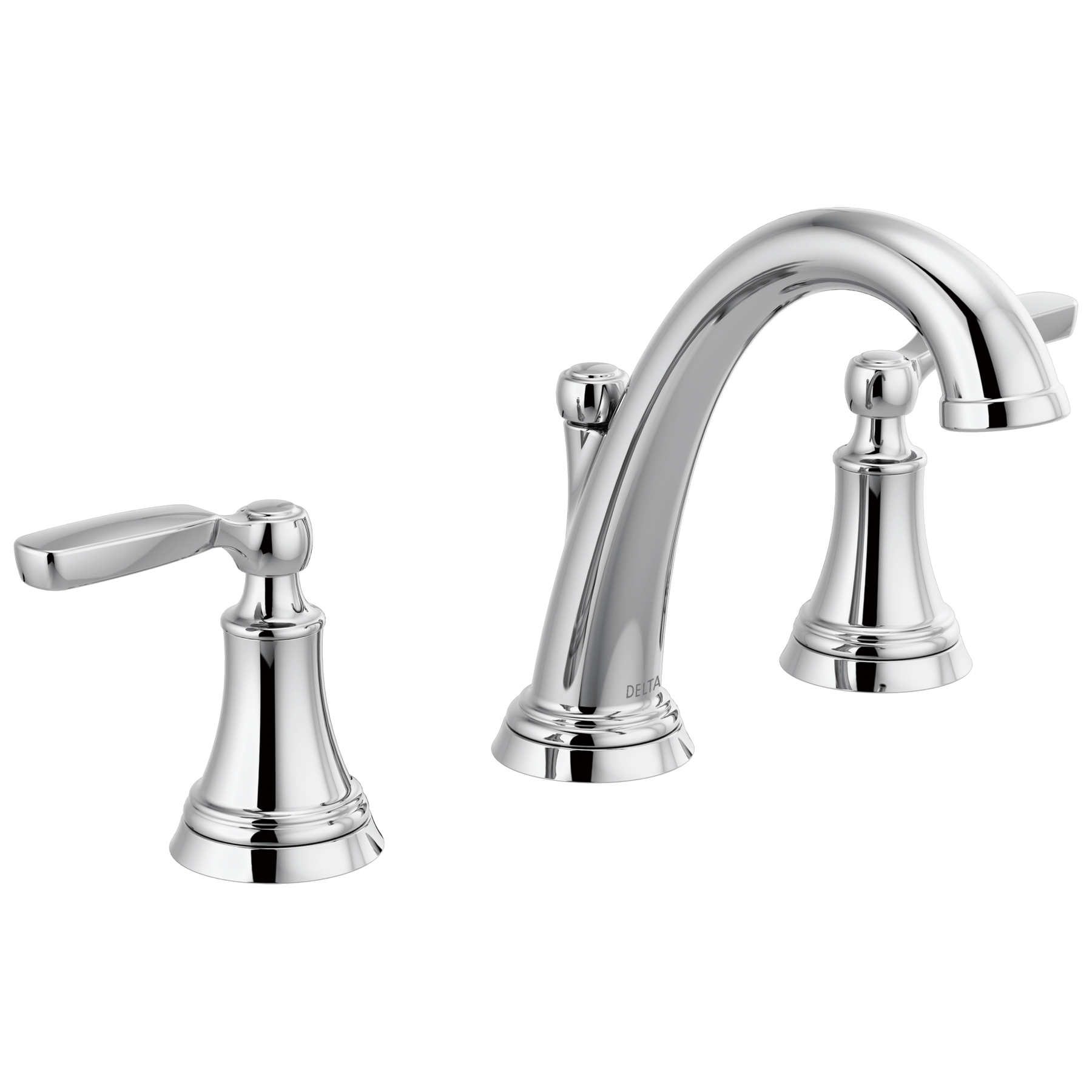 Two Handle Widespread Bathroom Faucet in Chrome — thumbnail 2