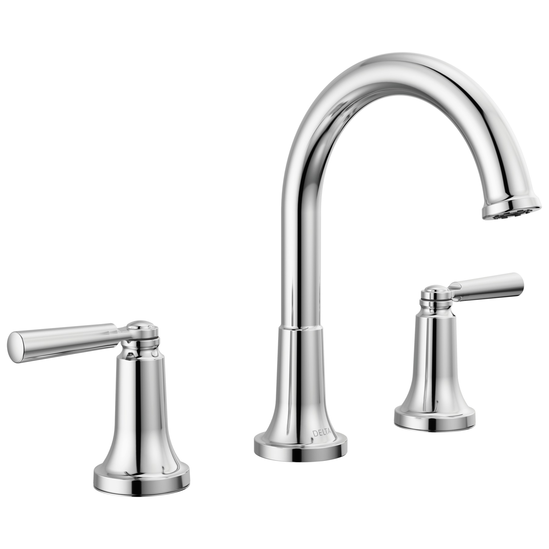 Two Handle Widespread Bathroom Faucet in Chrome
