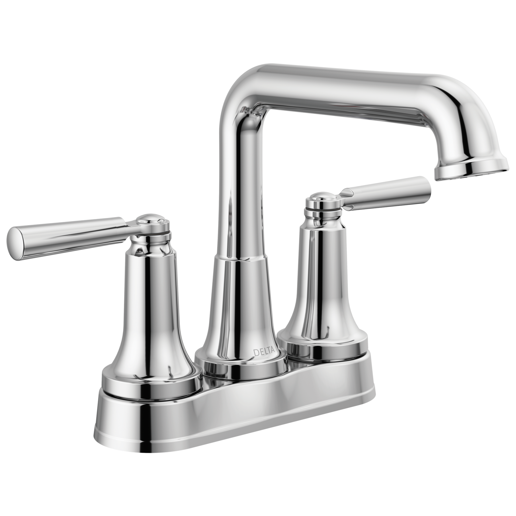 Two Handle Tract-Pack Centerset Bathroom Faucet in Chrome — image 1