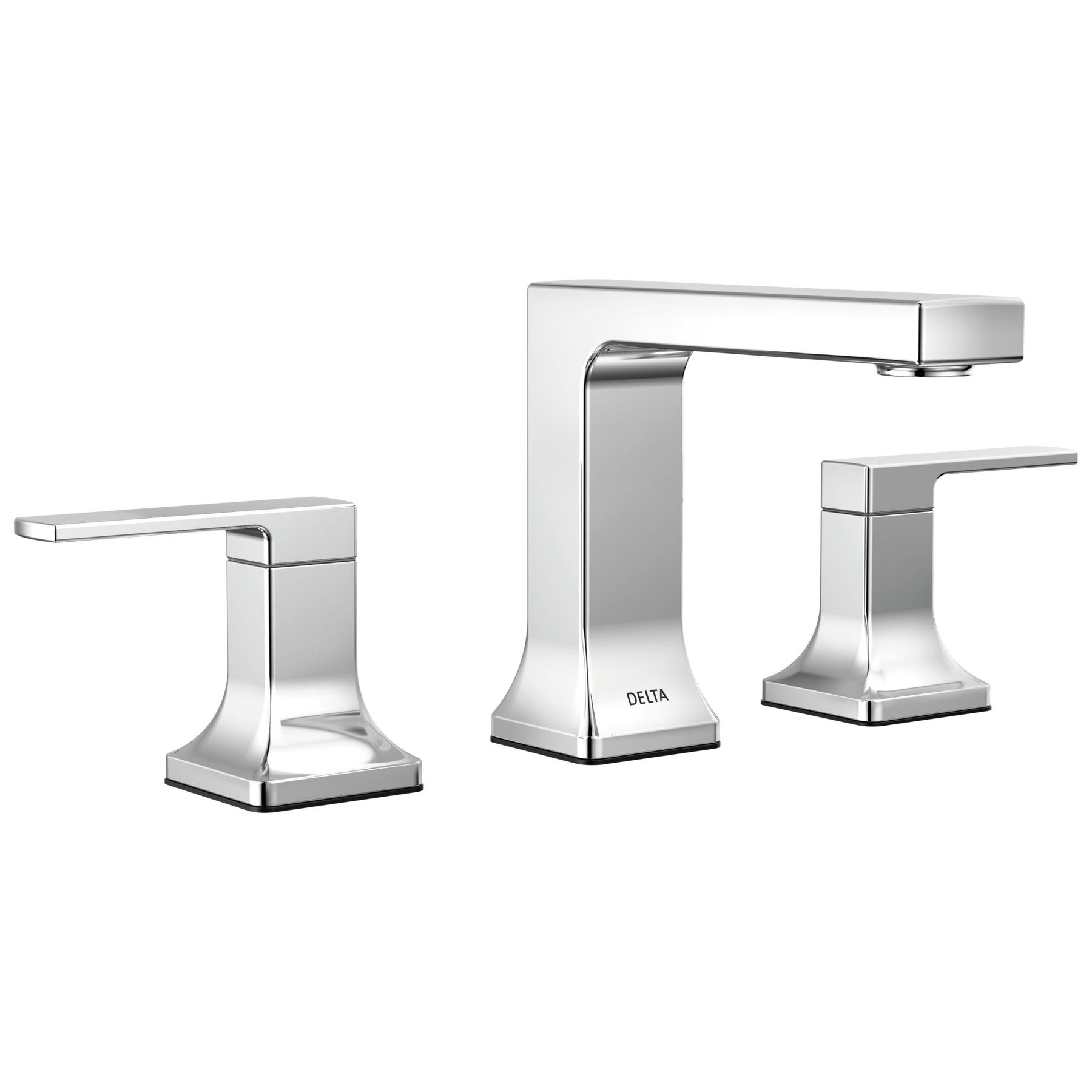 Two Handle Widespread Bathroom Faucet in Chrome — image 1