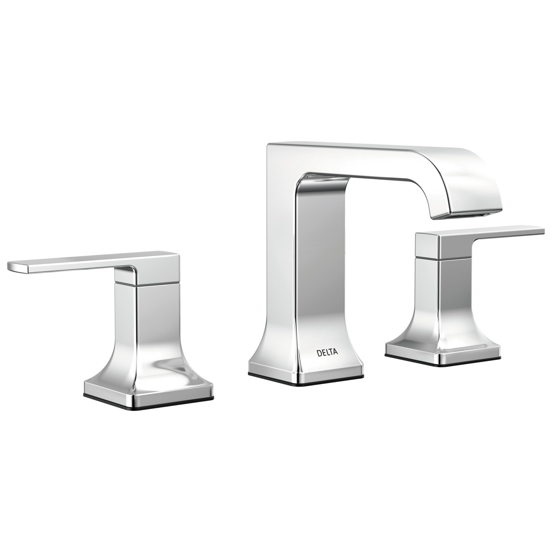 Two Handle Widespread Bathroom Faucet in Chrome — image 1